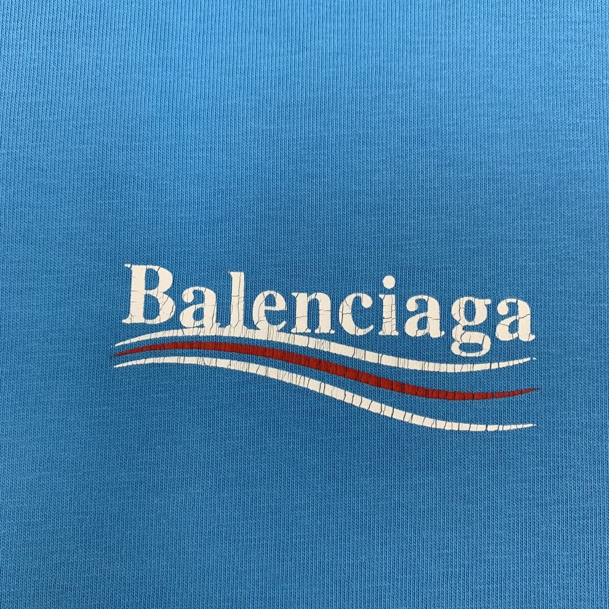 Balenciaga Balenciaga Logo Letter Printed Short Sleeve T-shirt K26WX Size US M / EU 48-50 / 2 - 5 Thumbnail