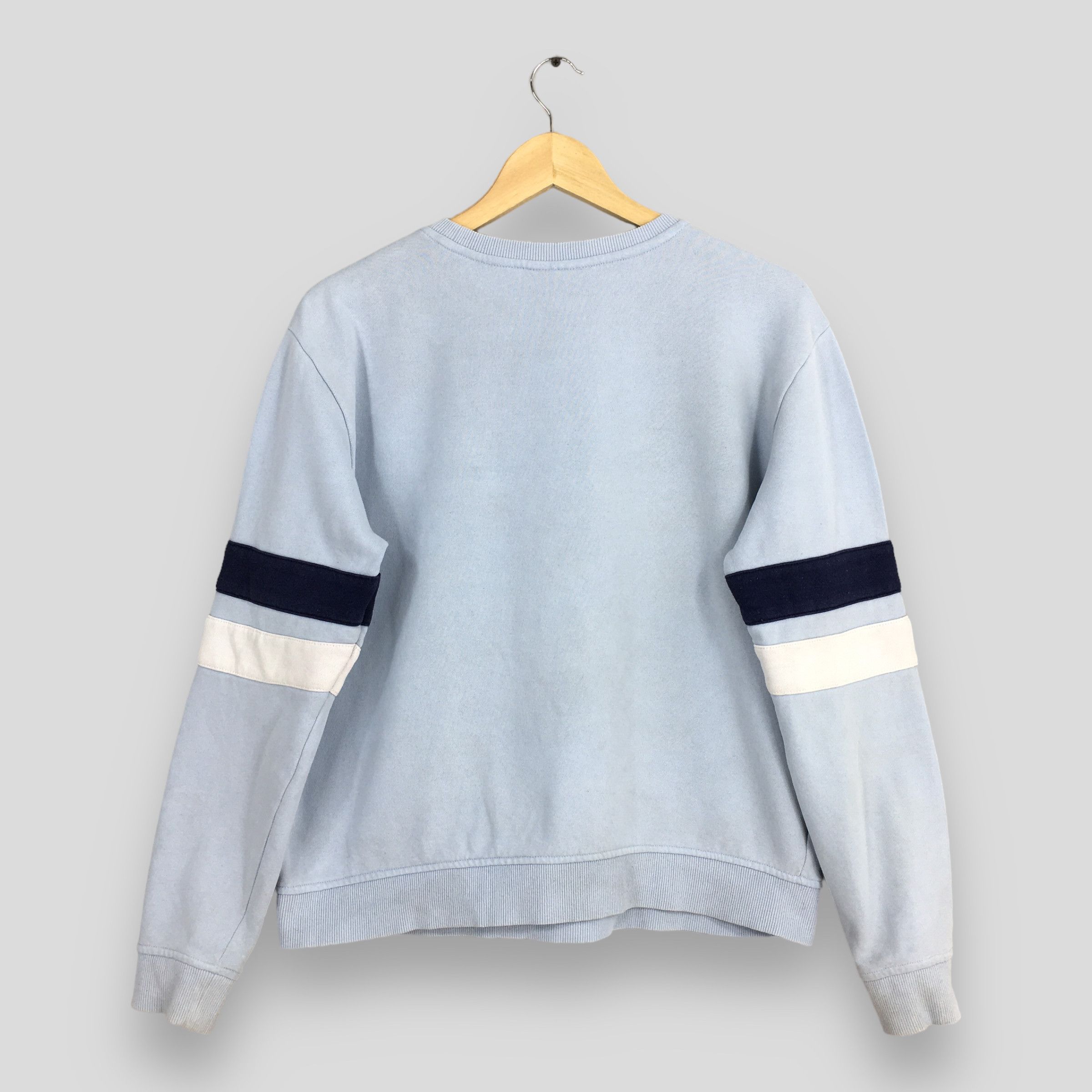 Fila × Vintage Vintage Fila Italia Light Blue Sweatshirt Medium Size US M / EU 48-50 / 2 - 6 Thumbnail