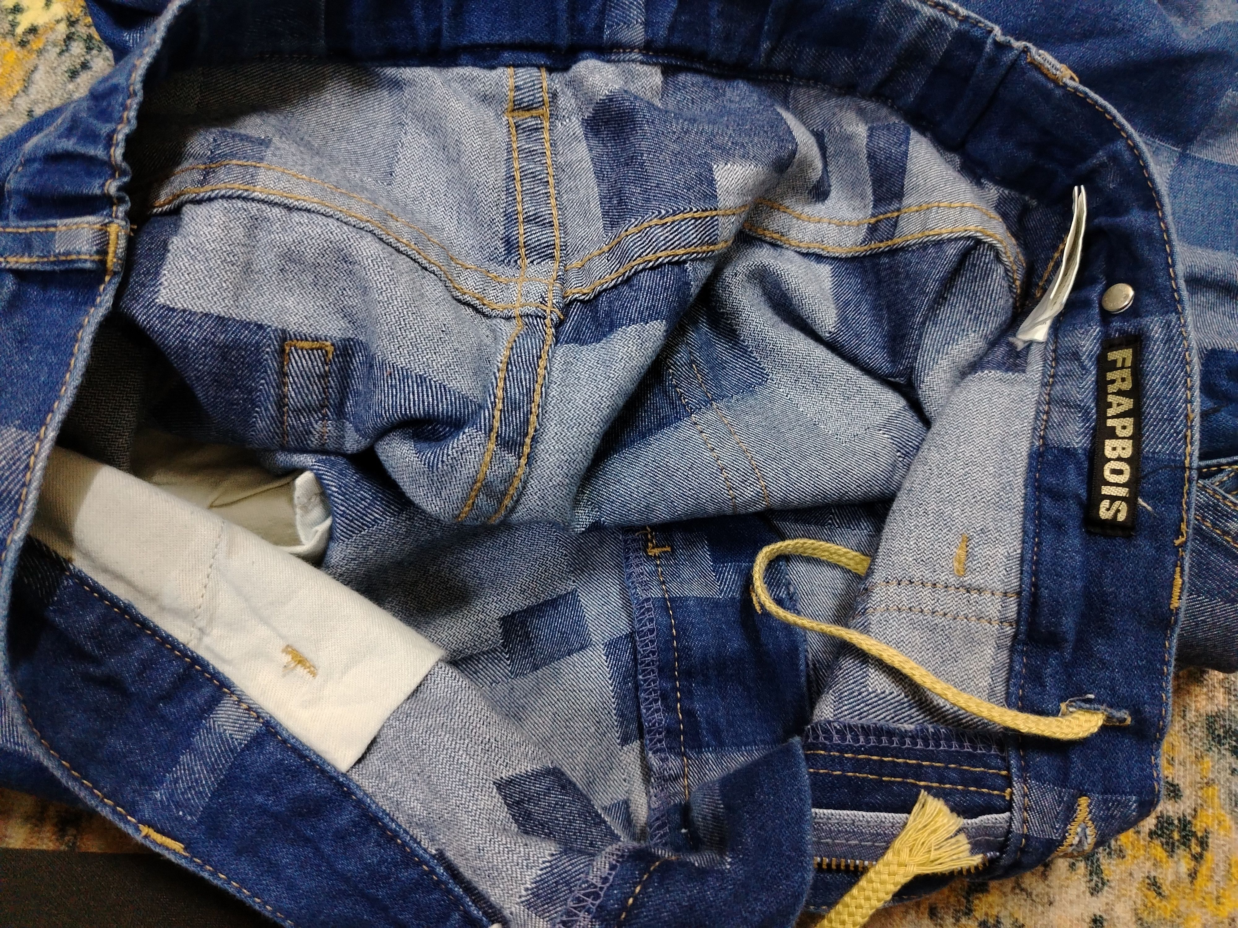 Frapbois Frapbois Pixel Camo Denim Jeans Size US 34 / EU 50 - 9 Thumbnail