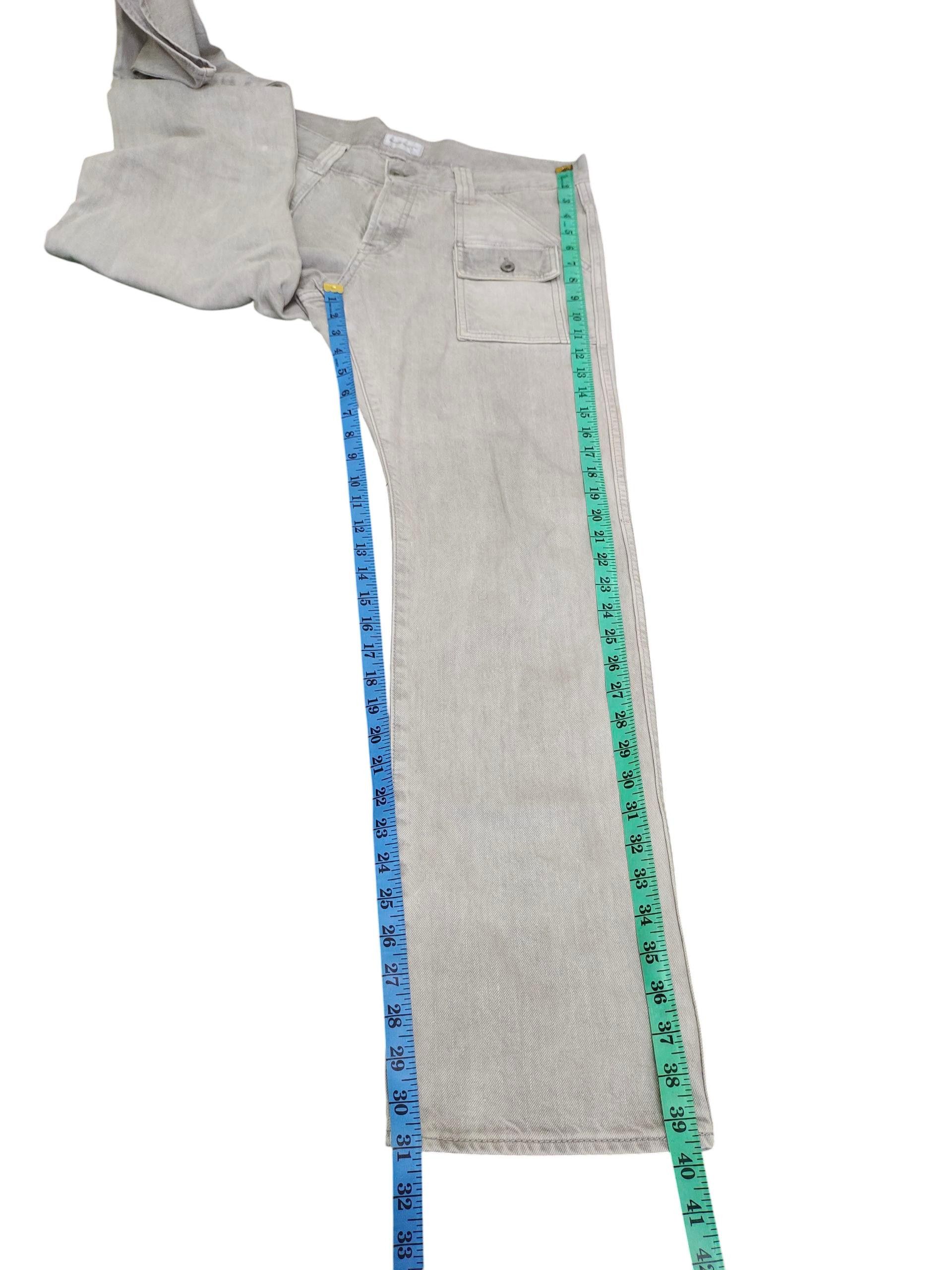 Comme des Garcons × Undercover Vintage Boycott Japan Grey Washed Bush Denim Pants Size US 34 / EU 50 - 8 Thumbnail
