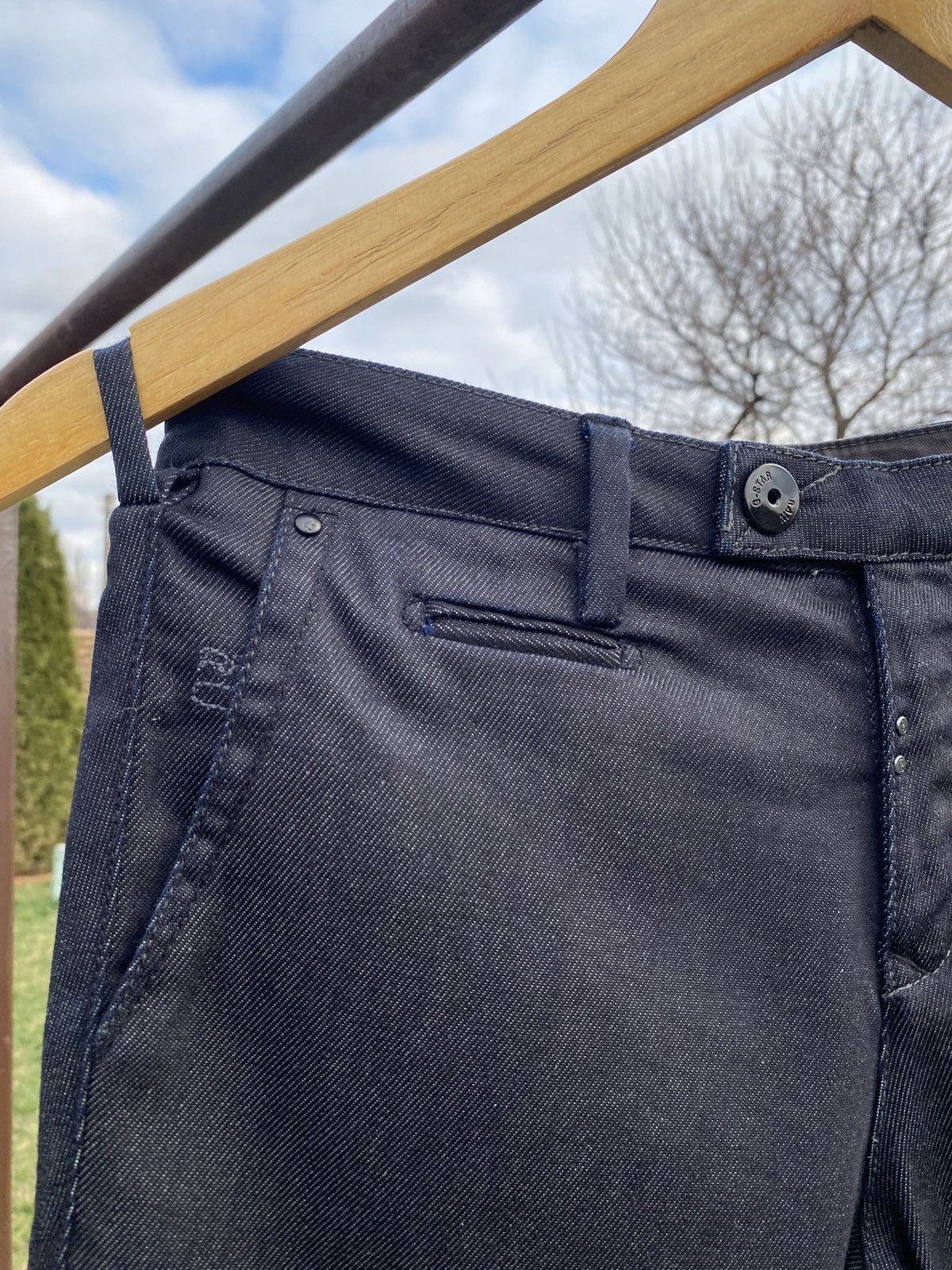 Designer × G-Star Rare G-Star Raw dark indigo flared jeans W29 L32 Size 29" - 5 Thumbnail