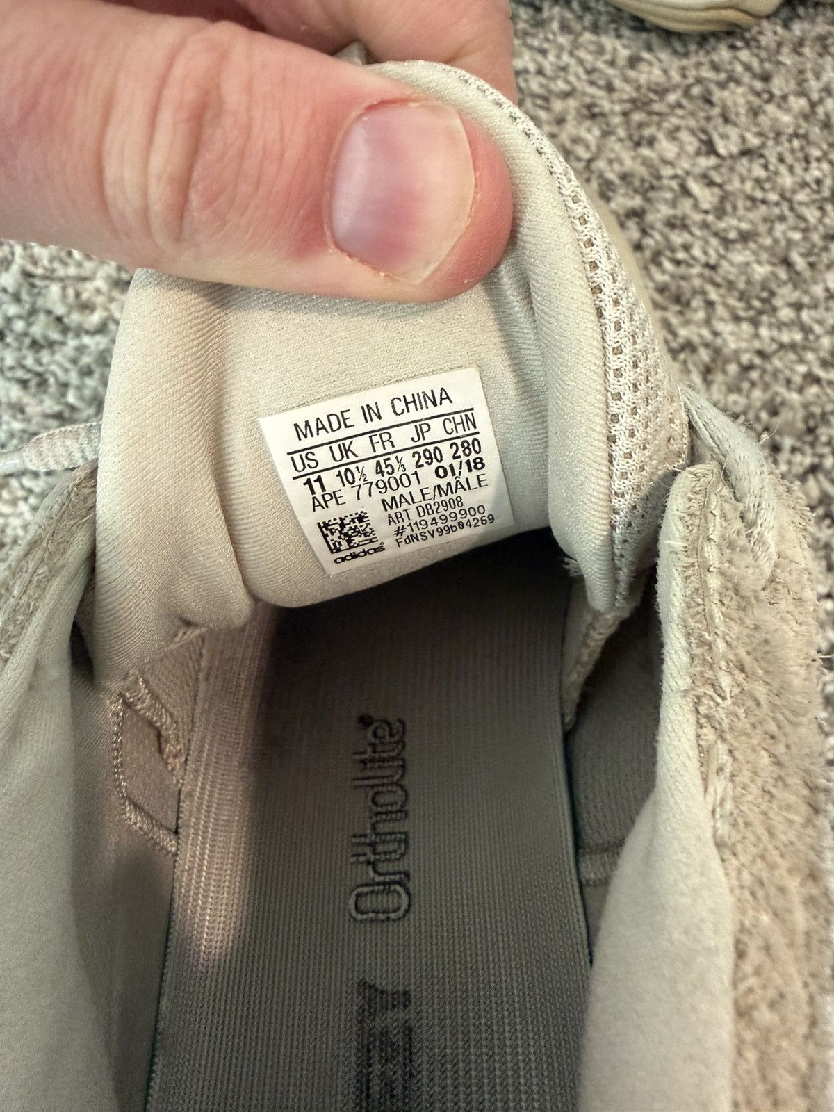 Yeezy Yeezy 500 Blush/Desert Rat Size US 11 / EU 44 - 6 Thumbnail