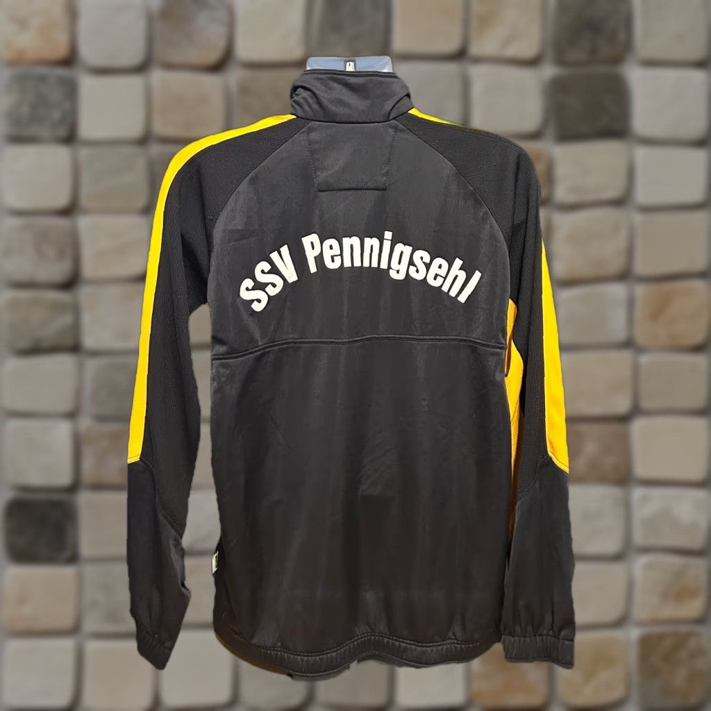 Puma PUMA King Full Zip Jacket Men XL Black Yellow Multicolor Logo Zipper Pocket Front Zip Workwear Outdoor Fall Winter Spring Size US XL / EU 56 / 4 - 1 Thumbnail