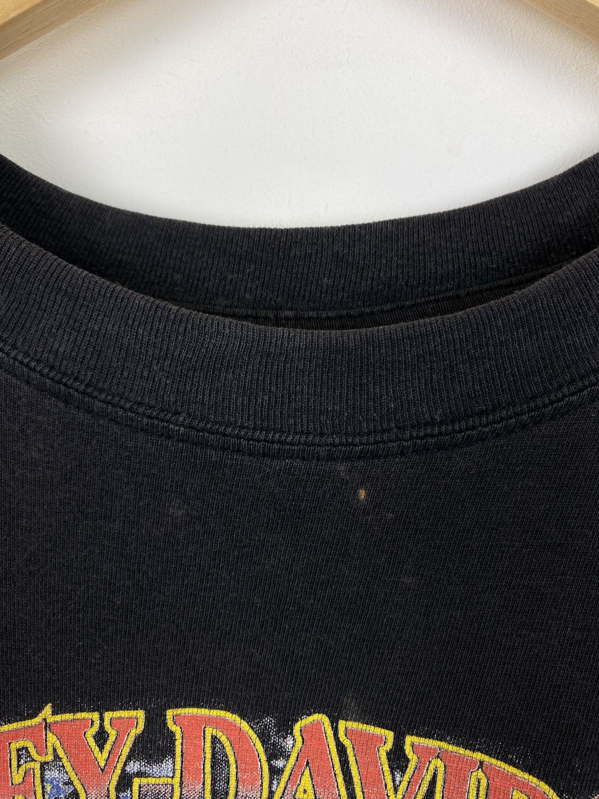 Vintage Vintage Harley Davidson Faded Distressed T-Shirt Sz XL Black Size US XL / EU 56 / 4 - 4 Thumbnail