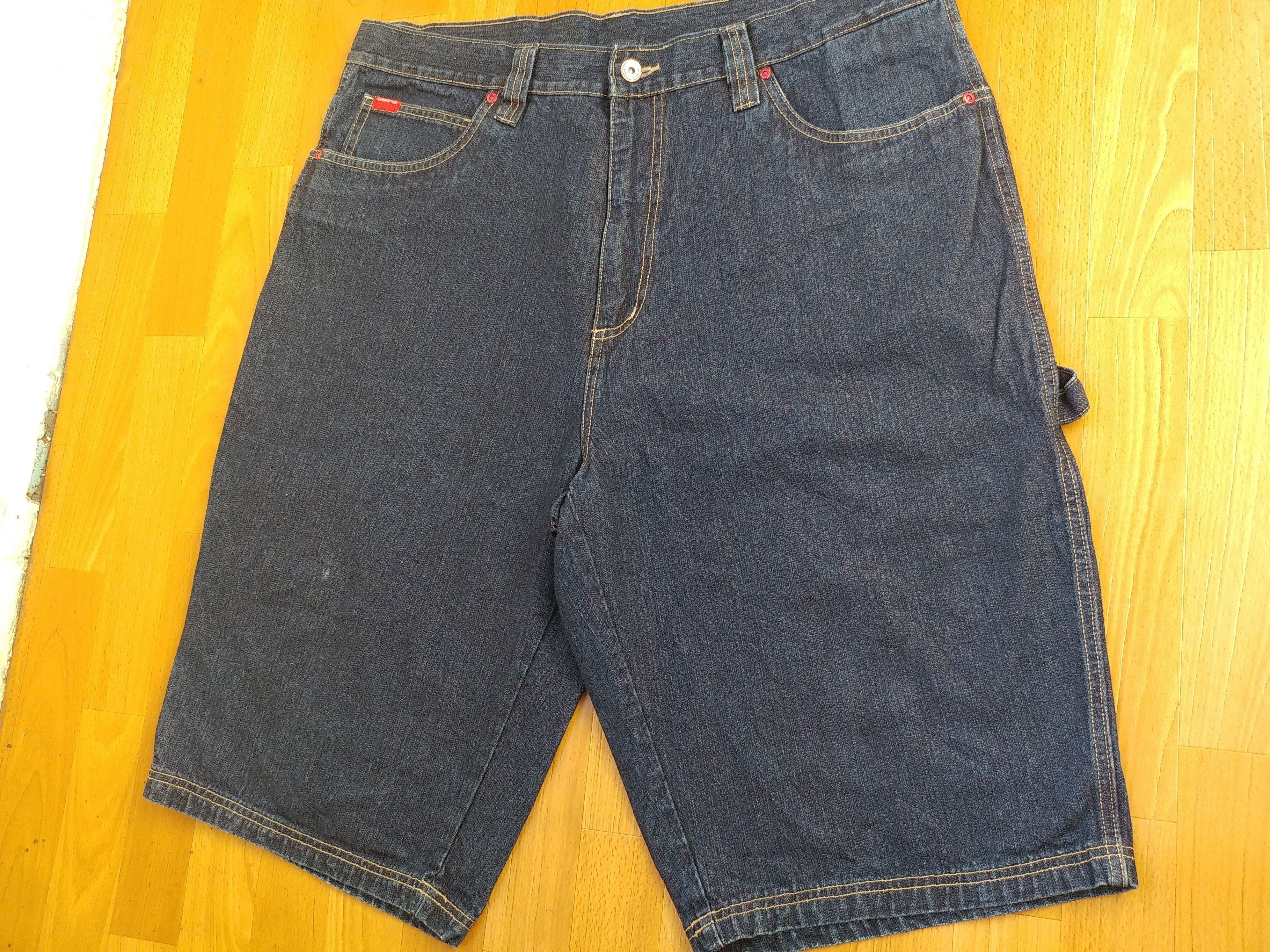 Fubu Platinum FUBU jeans shorts, old school vintage baggy 40 Size US 40 / EU 56 - 8 Thumbnail