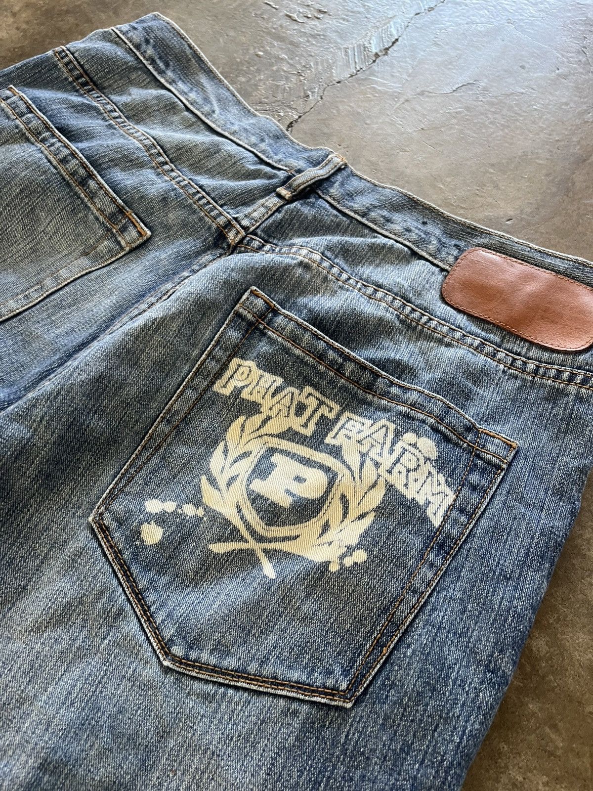 Other Vintage y2k jeans phat Farm baggy hiphop 38x44 Size US 38 / EU 54 - 3 Thumbnail