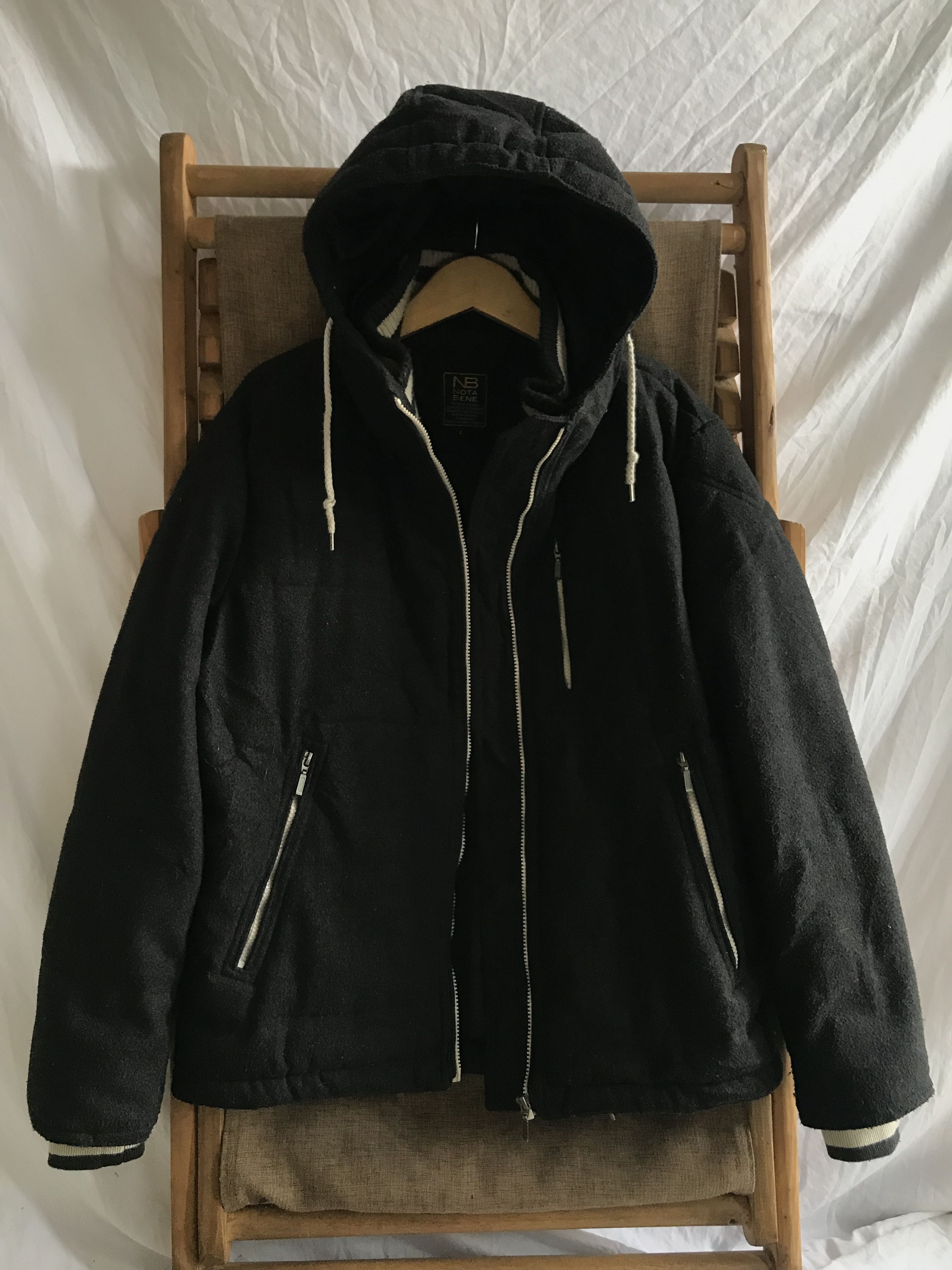 If Six Was Nine × Japanese Brand × Tornado Mart Nota Bene Japanese Brand Wool Blend Jacket Size US L / EU 52-54 / 3 - 3 Thumbnail