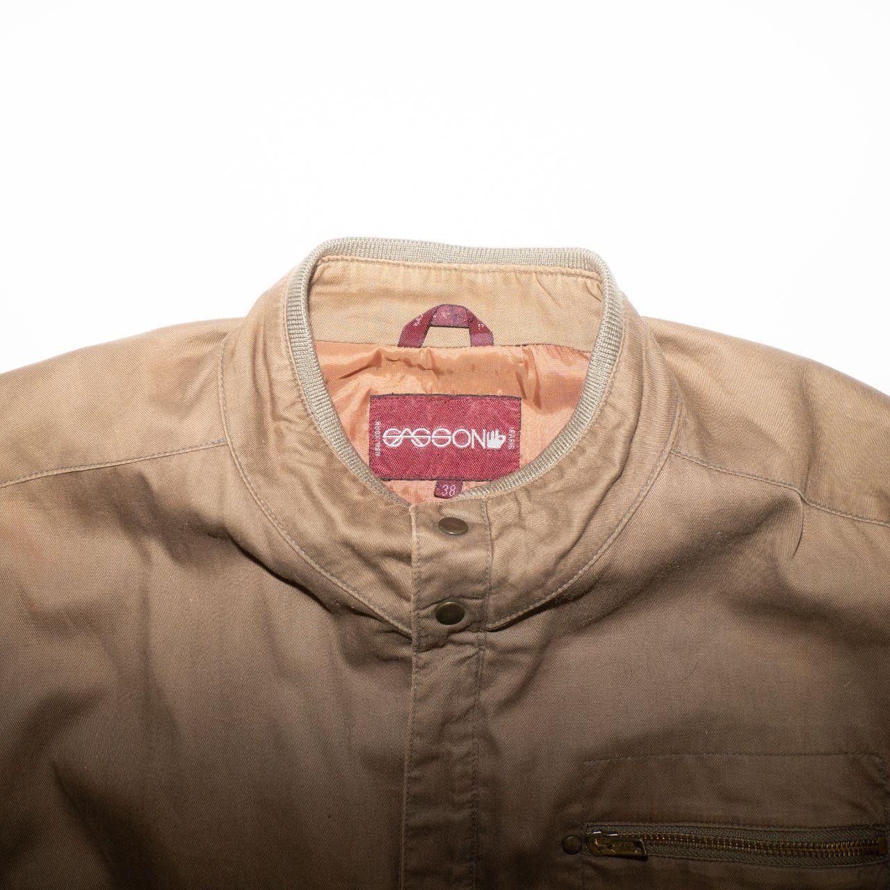 Vintage Sasson Men's Brown and Tan Jacket Size US S / EU 44-46 / 1 - 9 Thumbnail