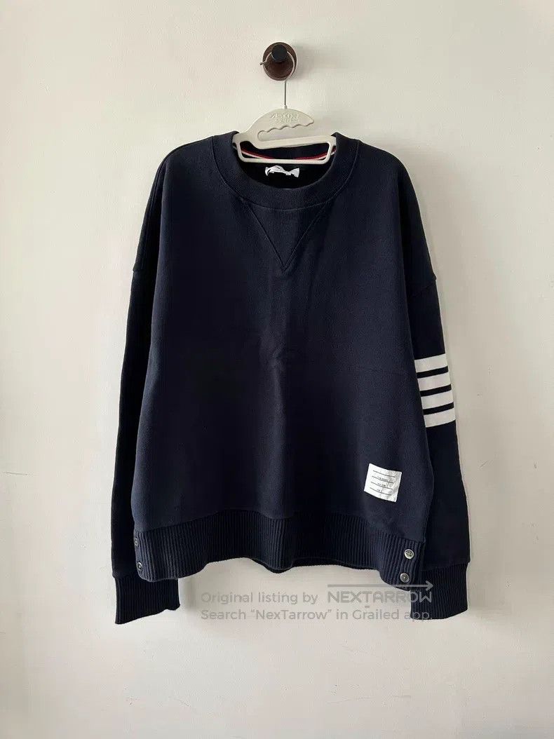 Thom Browne Thom Browne Blue Sweatshirt Size US M / EU 48-50 / 2 - 1 Thumbnail