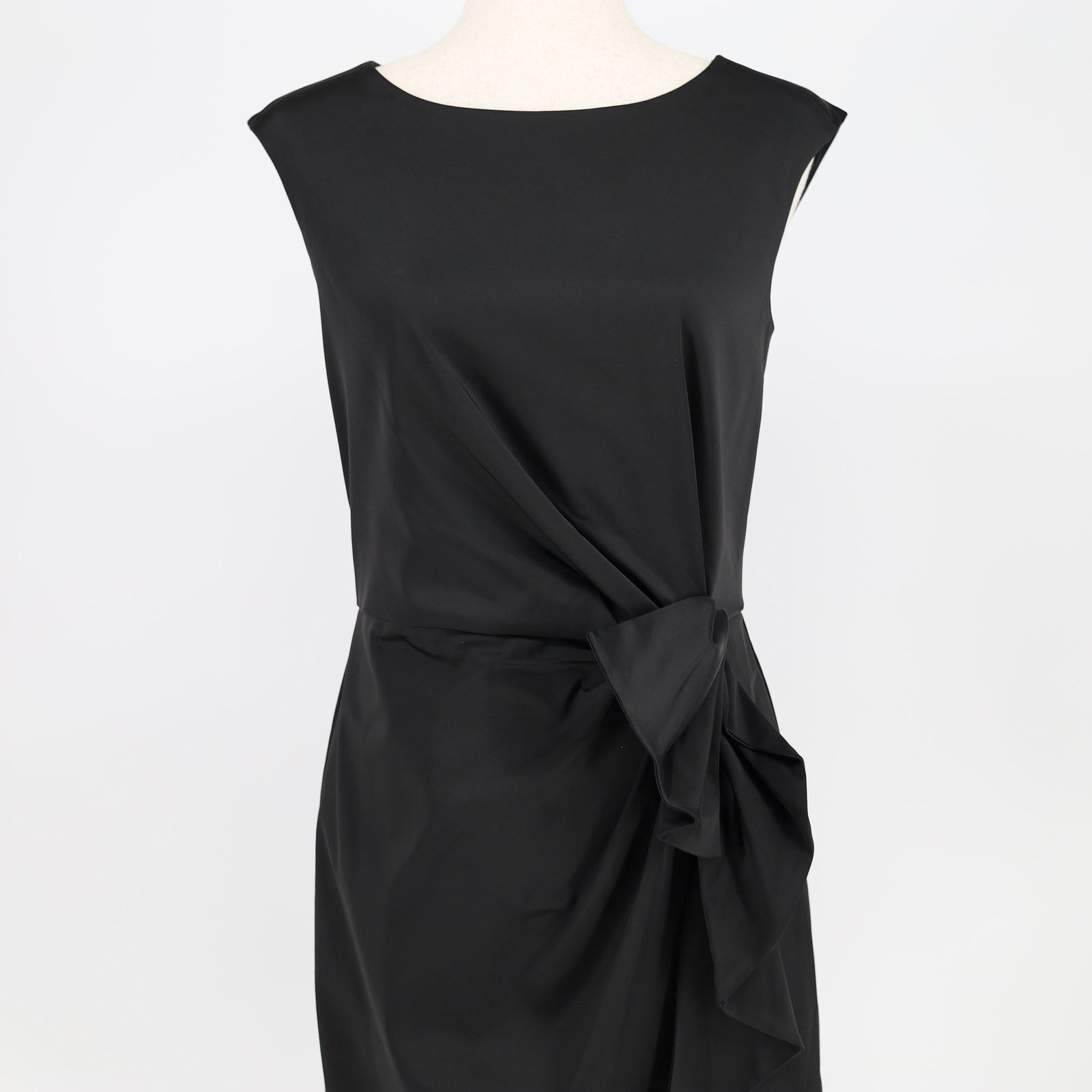 Ralph Lauren Ralph Lauren Women Black Tie-Waist Cocktail Dress Size 4 Size S / US 4 / IT 40 - 4 Thumbnail