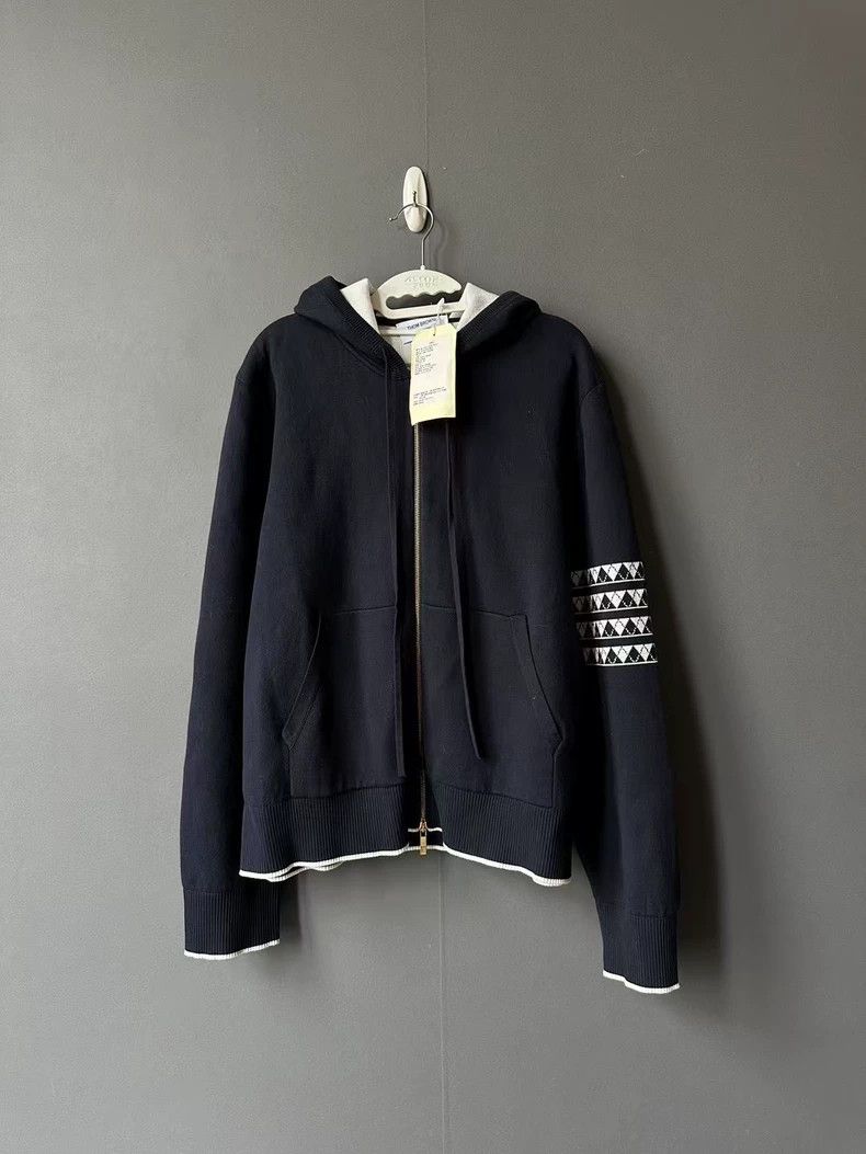 Thom Browne Thom Browne Dog Zip-Up Hoodie-dmc Size US XL / EU 56 / 4 - 1 Thumbnail