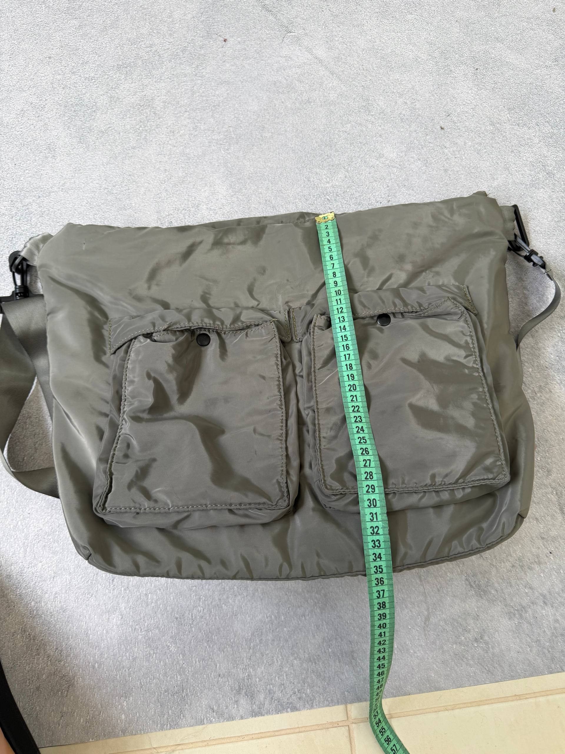 If Six Was Nine 90s Archive Army Diesel Style Avant-Garde Multipocket Bag Size ONE SIZE - 9 Thumbnail