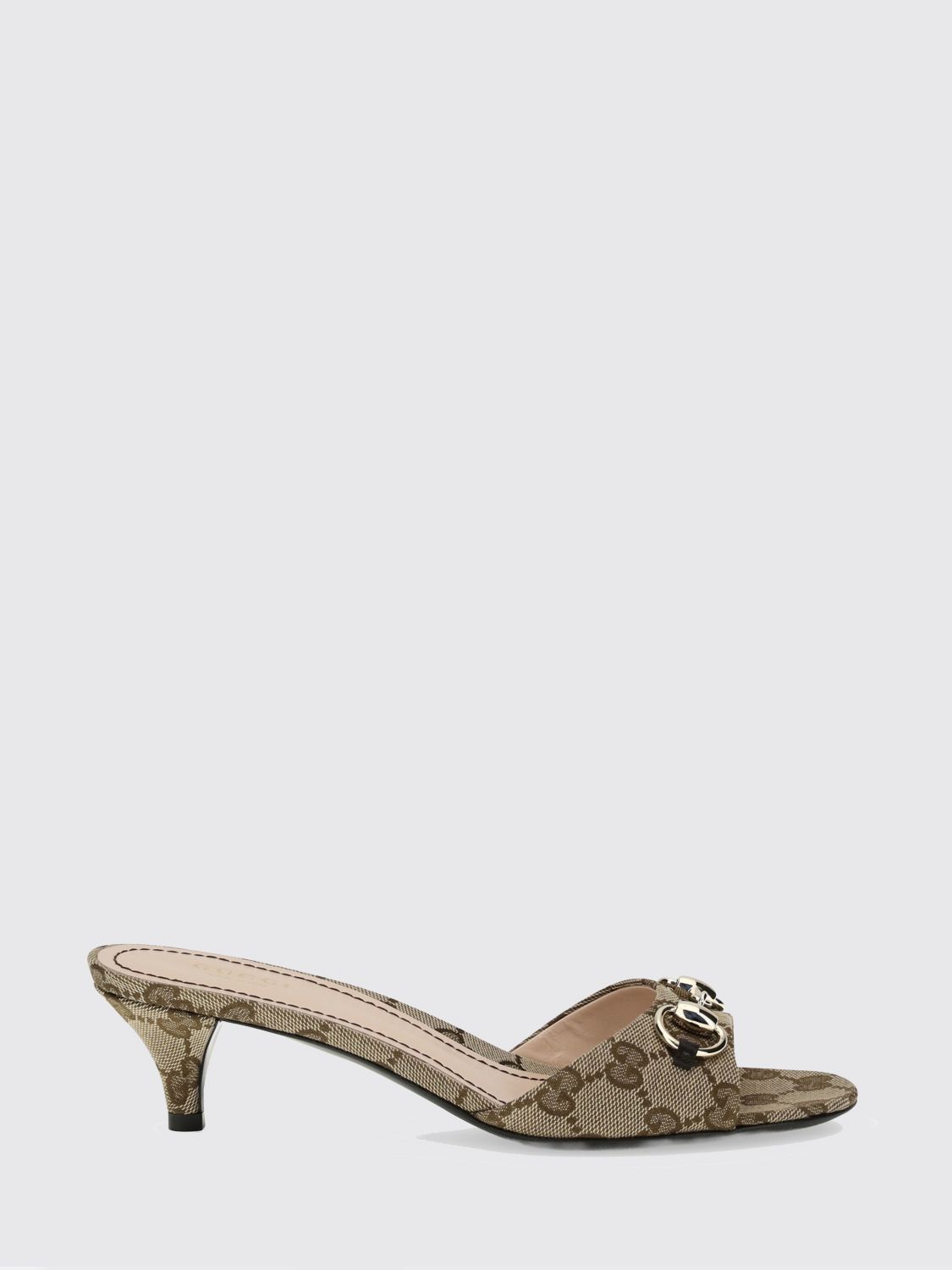 Gucci Gucci Heeled Sandal Woman Beige Size US 6 / IT 36 - 1 Thumbnail