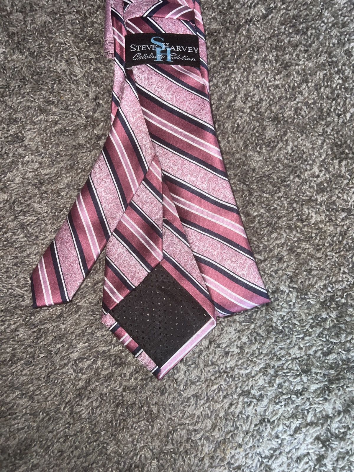 Hypebeast Steve Harvey Celebrity Edition Tie & Pocket Square Size ONE SIZE - 6 Thumbnail