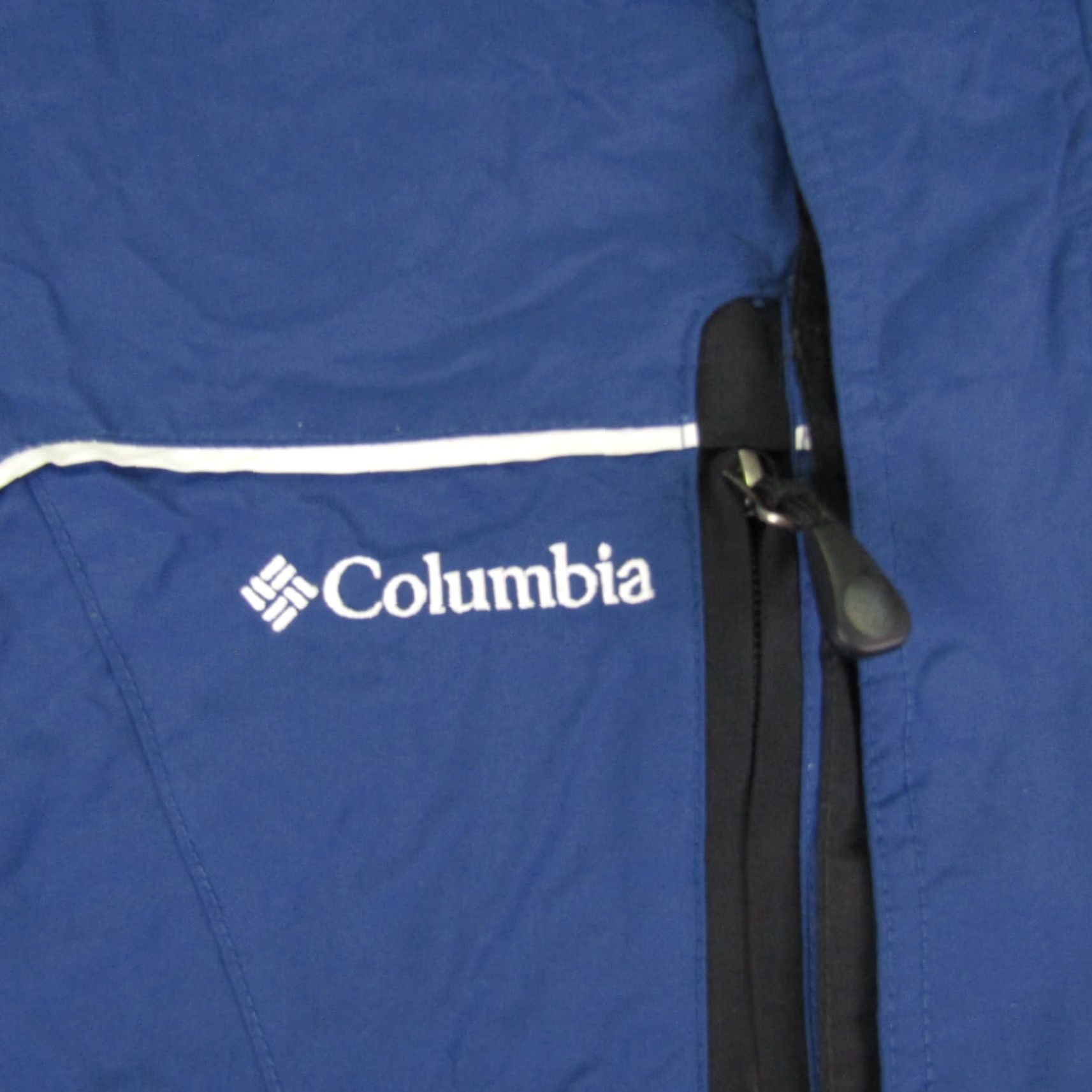 Vintage Columbia Jacket Mens Large Blue Black Interchange Waterproof Parka Shell Coat Size US L / EU 52-54 / 3 - 3 Thumbnail