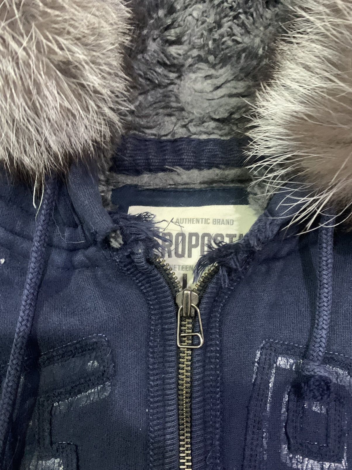 Aeropostale 💸BINDINGOFFER💸Aeropostale Faux FurHoodie lgb ifsixwasnine Size US L / EU 52-54 / 3 - 9 Thumbnail