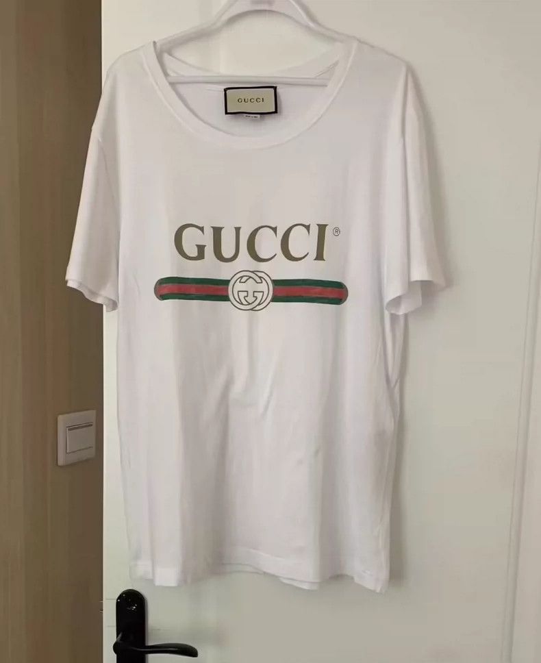 Gucci Gucci Classic White T-Shirt with Belt - dmc Size US XS / EU 42 / 0 - 1 Thumbnail