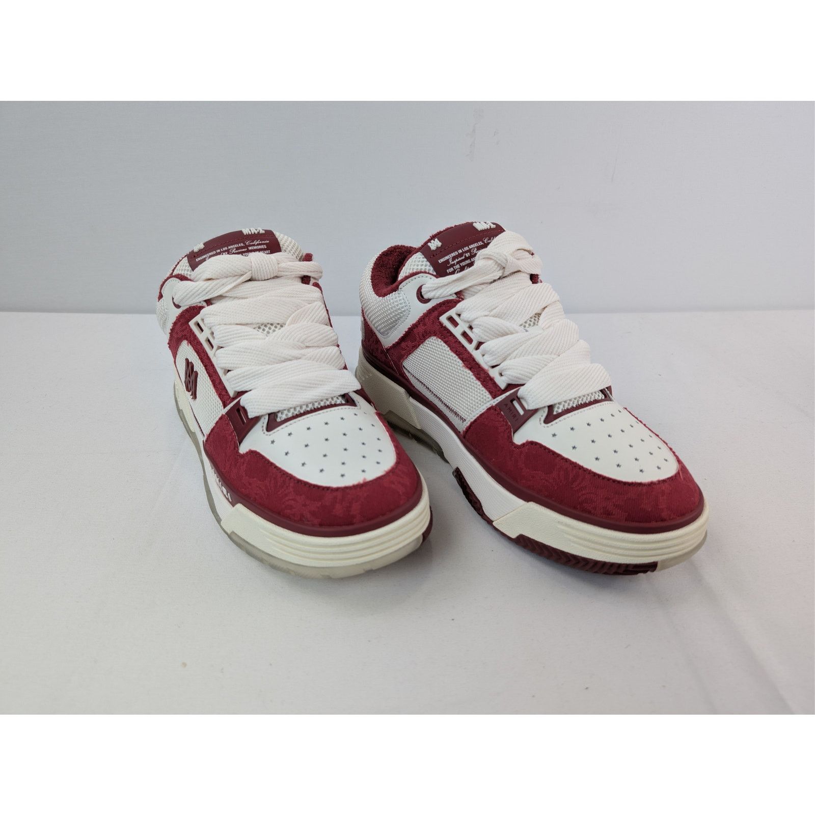 Amiri o1rshd1 MA-1 sneaker in white and red 43 Size US 10 / EU 43 - 6 Thumbnail