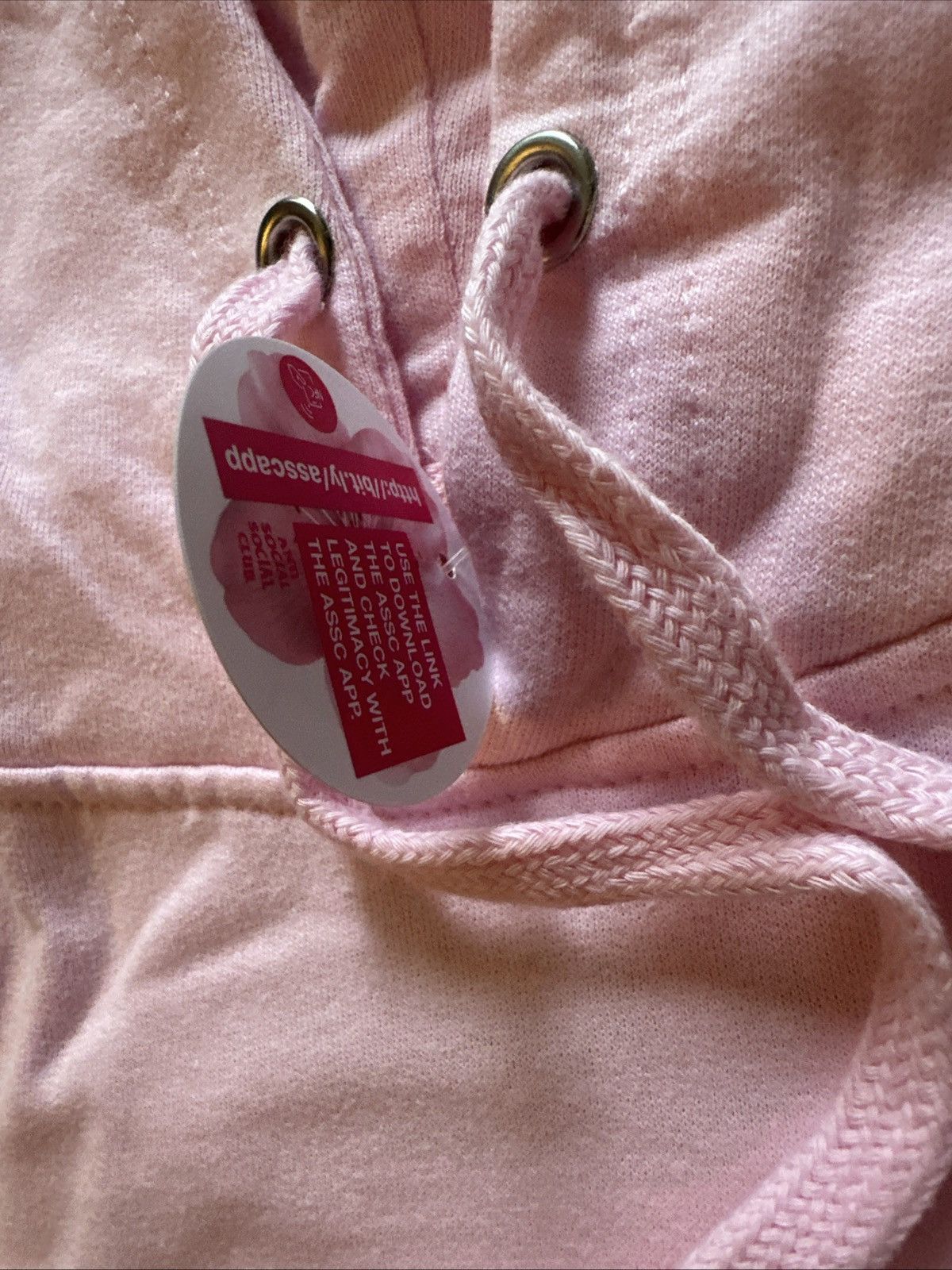 Anti Social Social Club Anti Social Social Club Eyelash Hoodie Pink/Purple Logo (S) Size US S / EU 44-46 / 1 - 3 Thumbnail