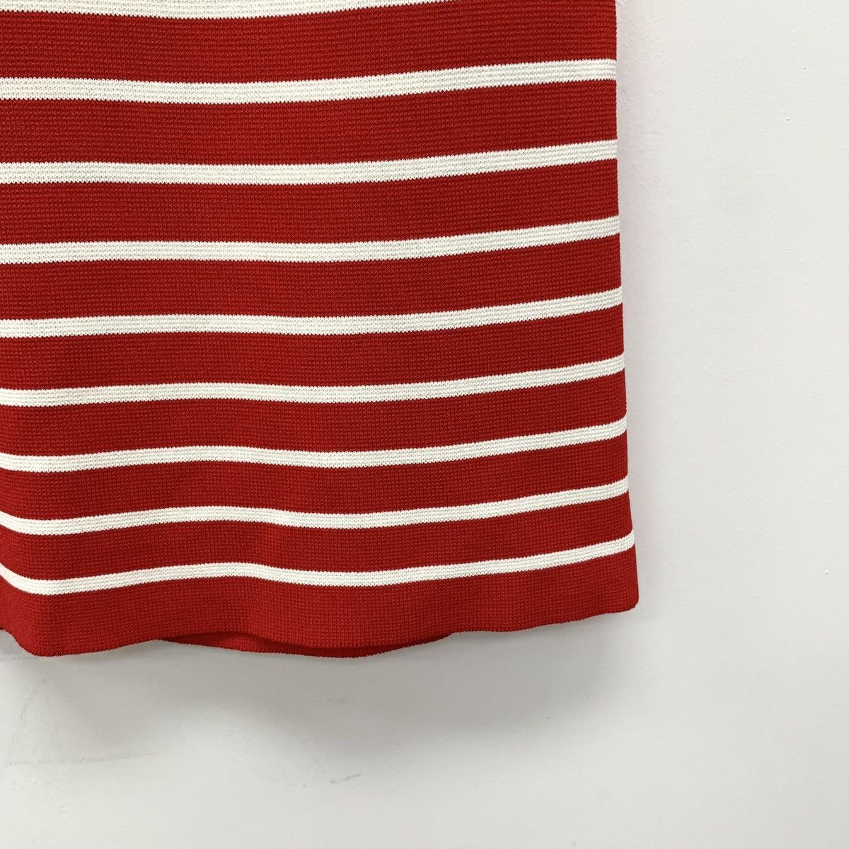 Miu Miu Miu Miu Logo Intarsia Striped Casual Knit Skirt K26WX Size 28" / US 6 / IT 42 - 4 Thumbnail