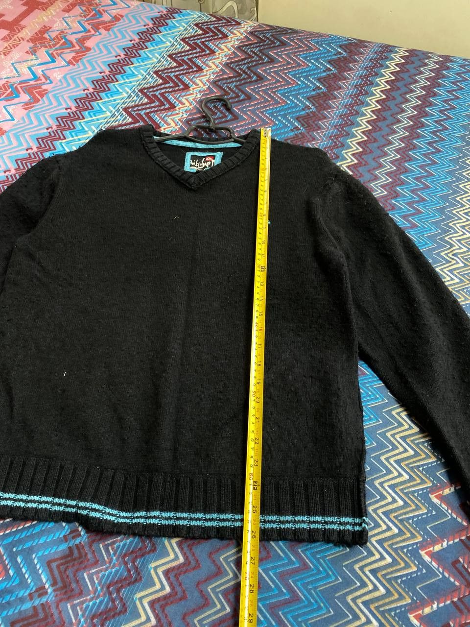 Quiksilver × Vintage Vintage 90's Quiksilver Logo Sweater Jumpe Size XL / US 12-14 / IT 48-50 - 11 Thumbnail