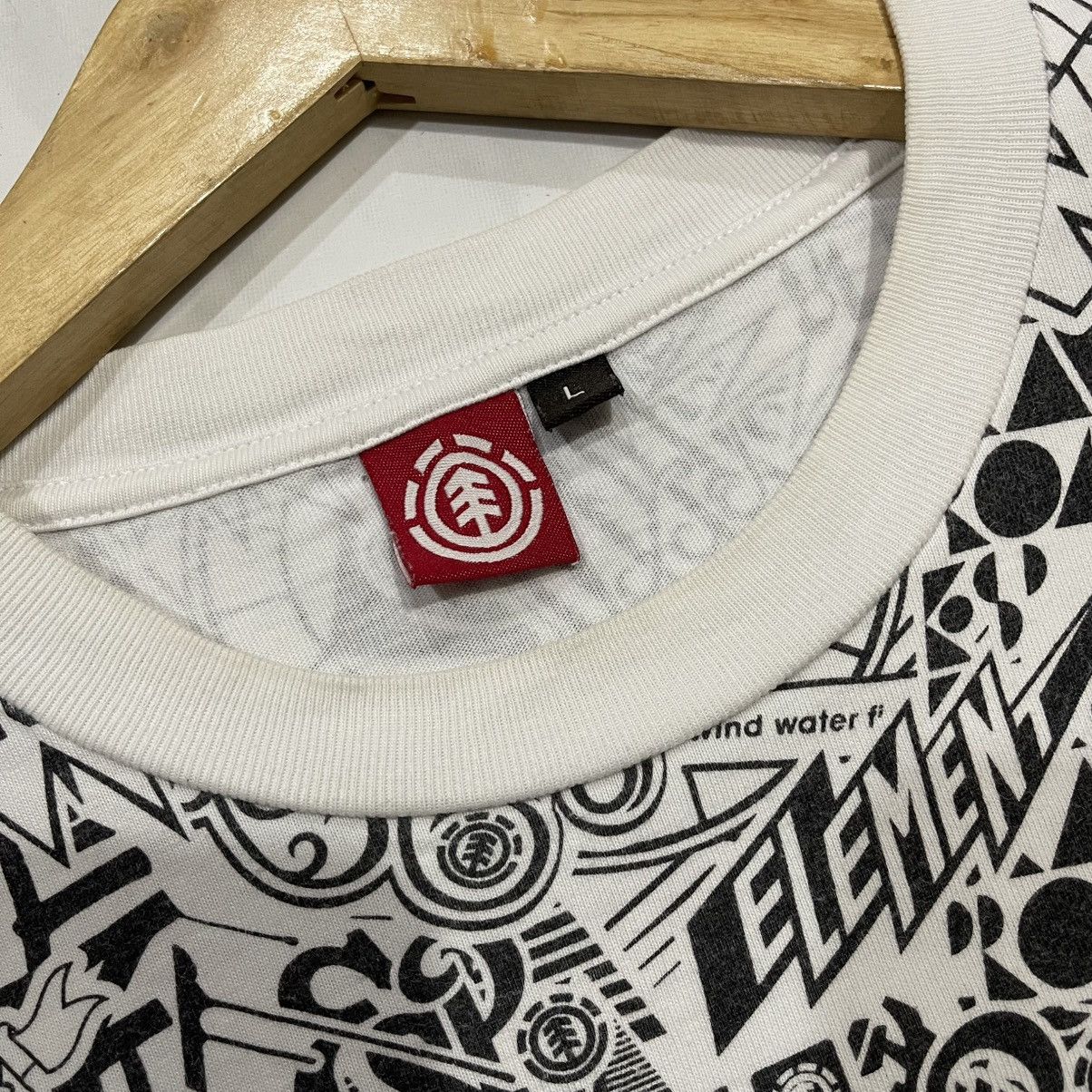 Element Very rare element skateboard all over print logo tee Size US L / EU 52-54 / 3 - 6 Thumbnail