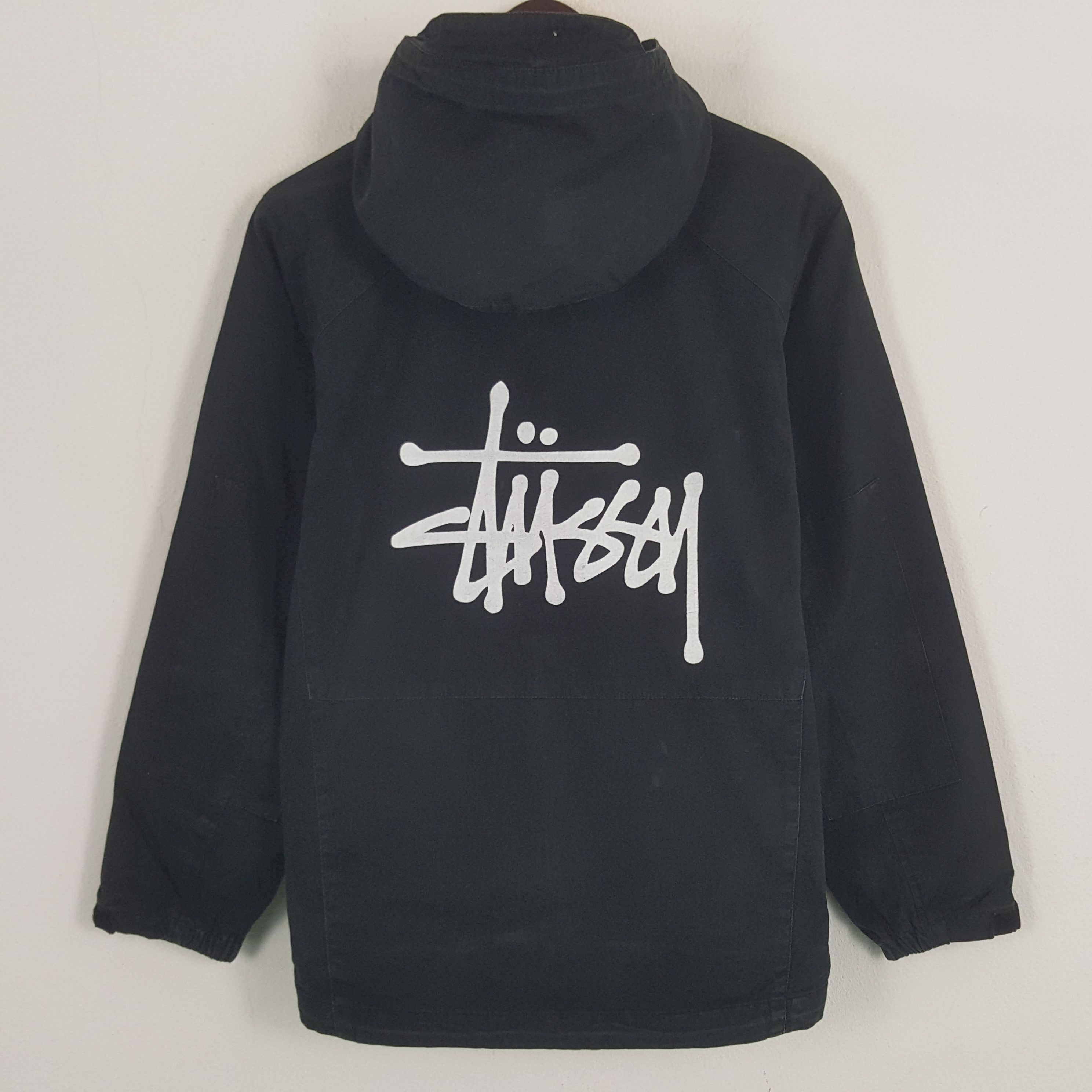 Stussy × Vintage Vintage Stussy Custom Logo Jacket Hoodie Size US M / EU 48-50 / 2 - 1 Thumbnail