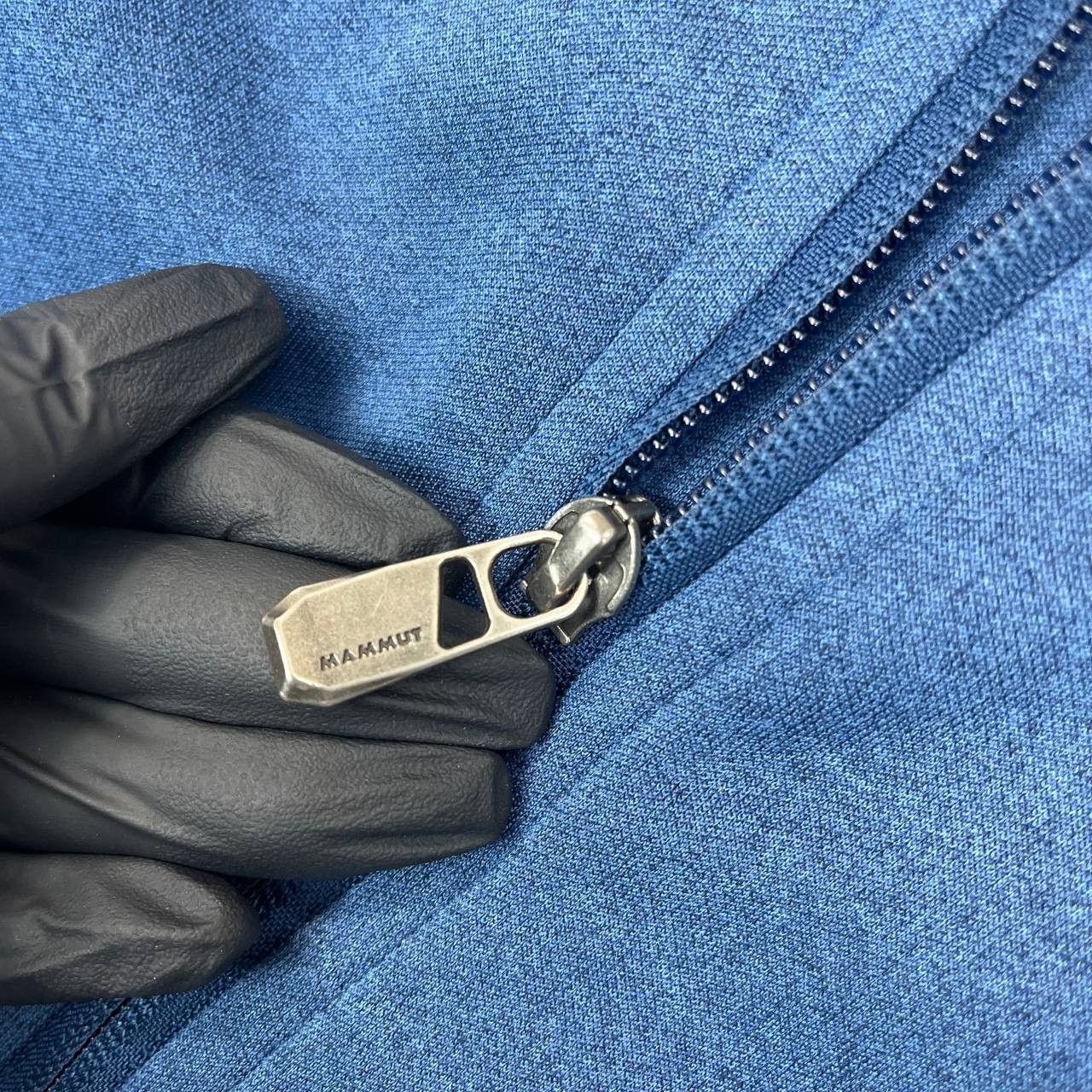 Mammut Mammut Blue Full-Zip Fleece Jacket Polartec Size M Size M / US 6-8 / IT 42-44 - 4 Thumbnail