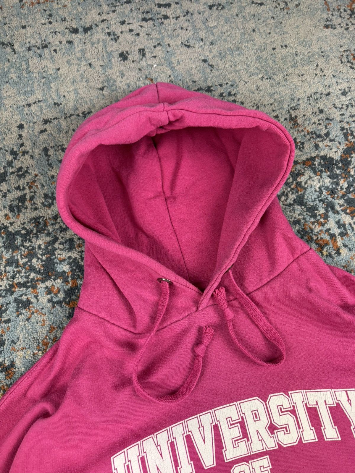 Vintage Vintage 90s University of Derby college oversized hoodie Y2K Size US XL / EU 56 / 4 - 6 Thumbnail