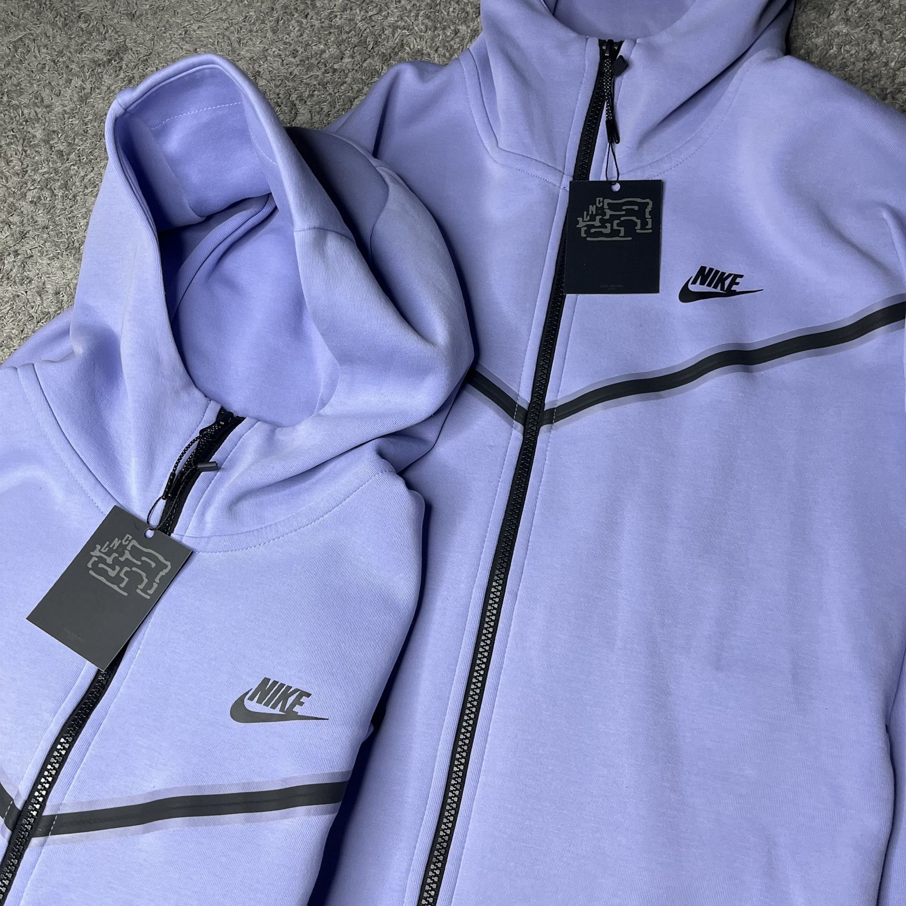 Nike Nike Tech Fleeece Lilac Size US L / EU 52-54 / 3 - 2 Thumbnail