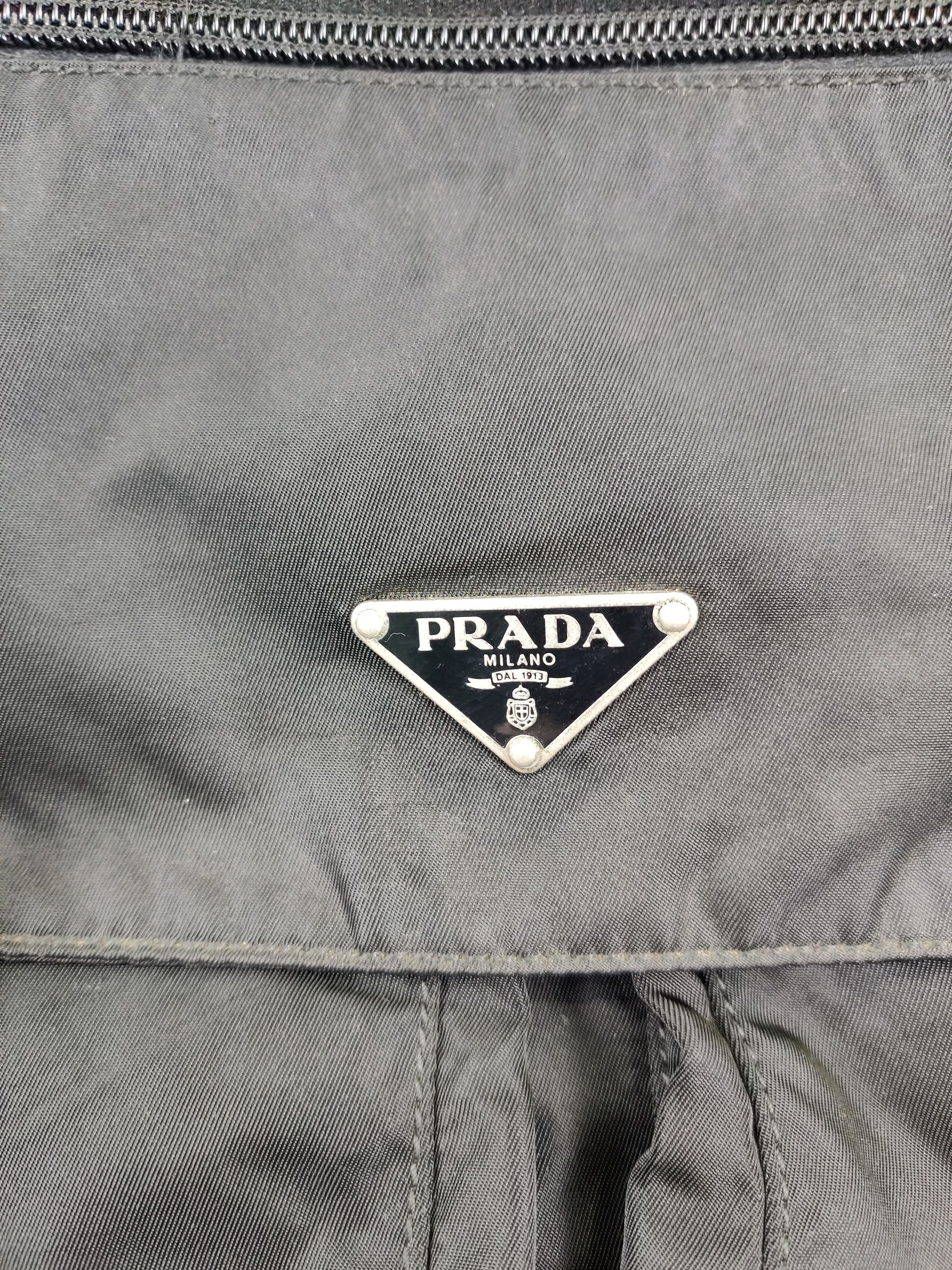 Prada Prada Milano Cross Body Nylon Bag Size ONE SIZE - 14 Thumbnail