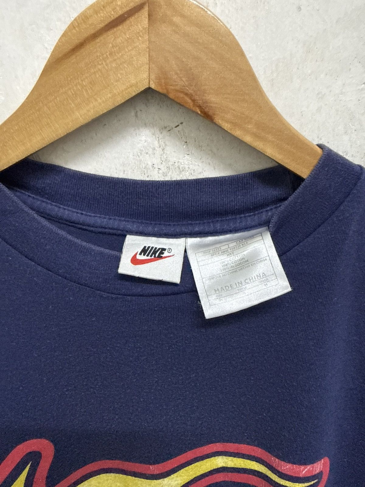 Nike Vintage 90s Nike Air Big Shot Graphic T-Shirt Size US M / EU 48-50 / 2 - 7 Thumbnail