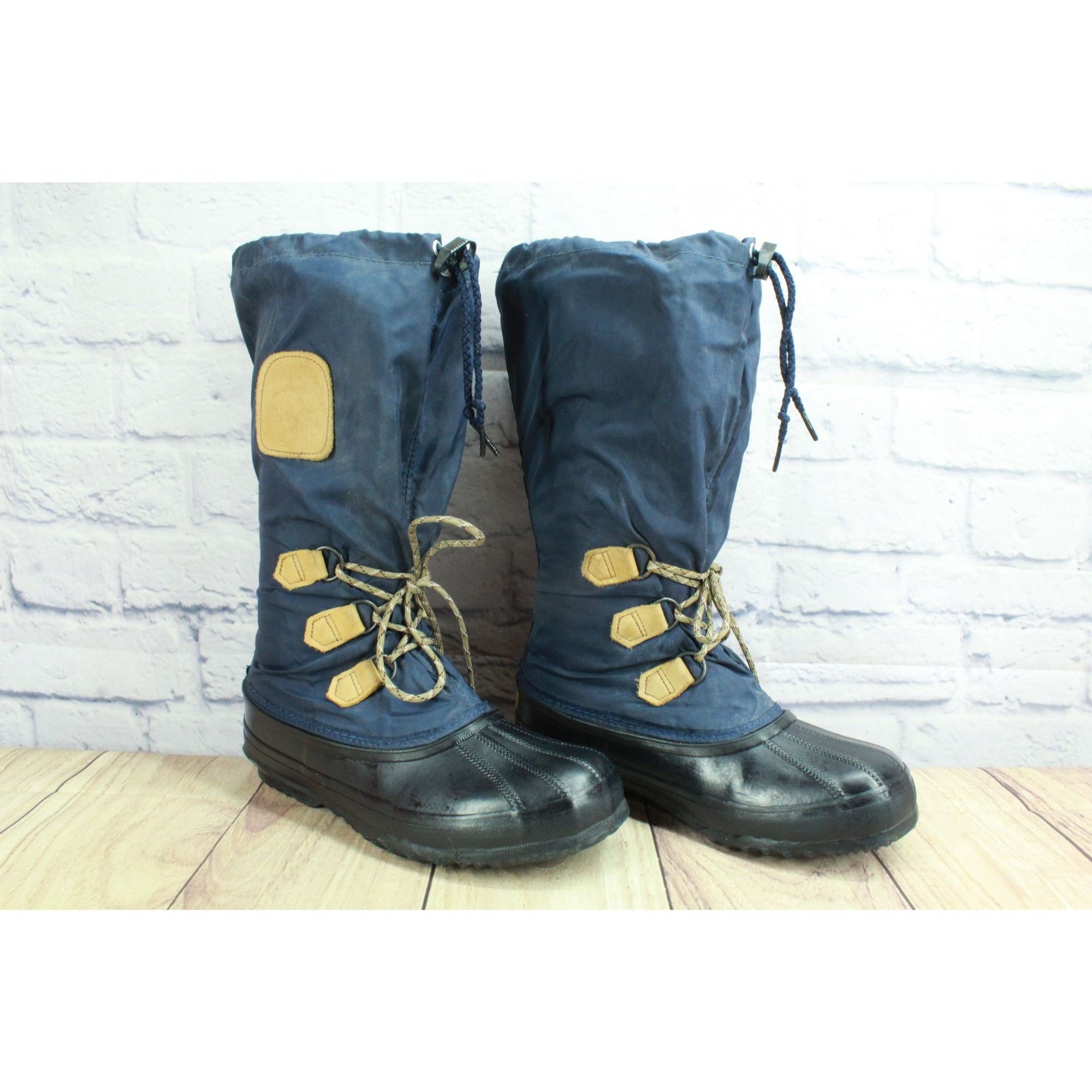 SOREL Sorel Womens Snowlion Blue High Waterproof Boots 8 Size US 8 / IT 38 - 2 Thumbnail