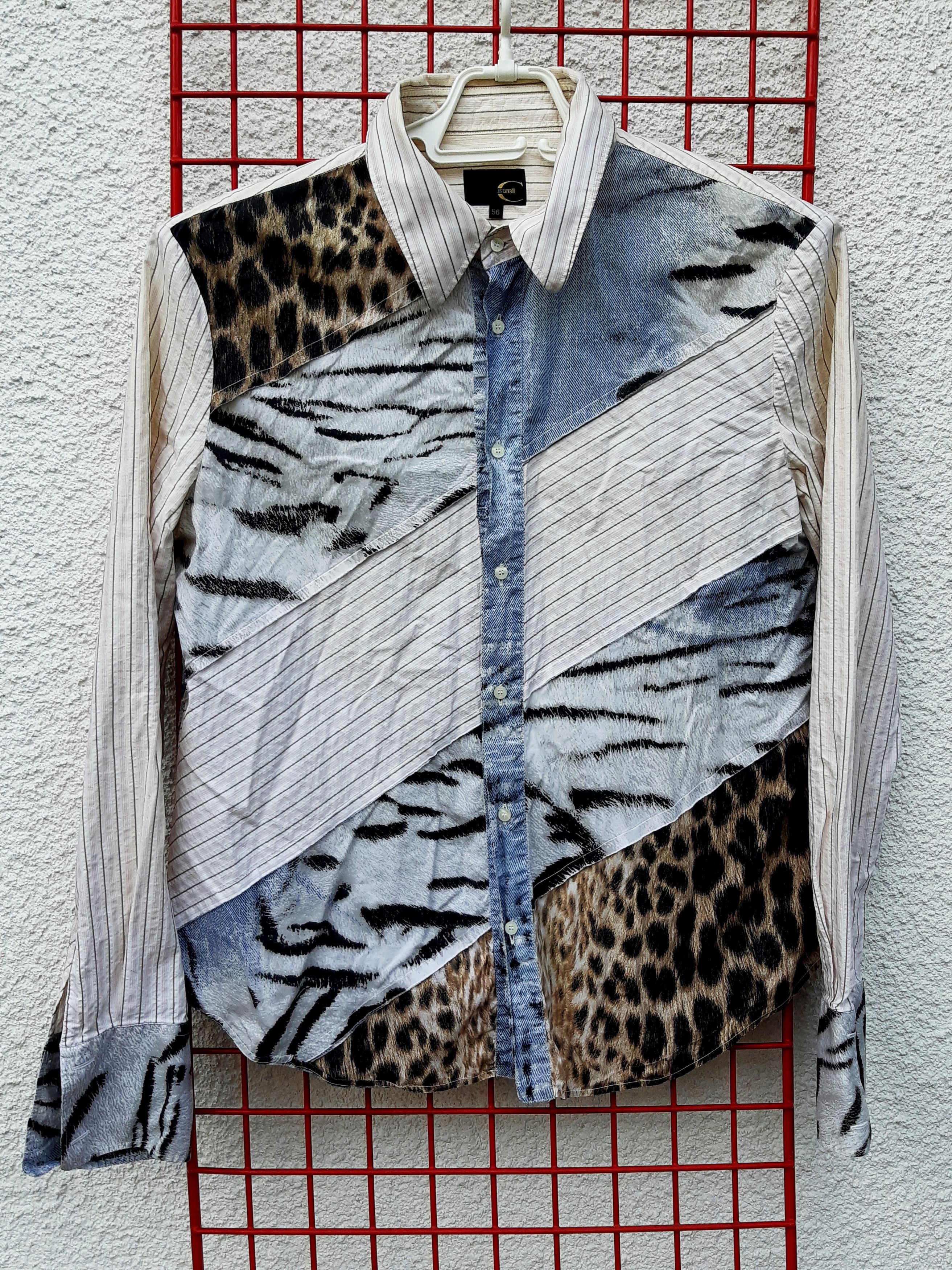 Roberto Cavalli ROBERTO CAVALLI Just Cavalli Italy Shirt size 56 Size US XL / EU 56 / 4 - 1 Thumbnail