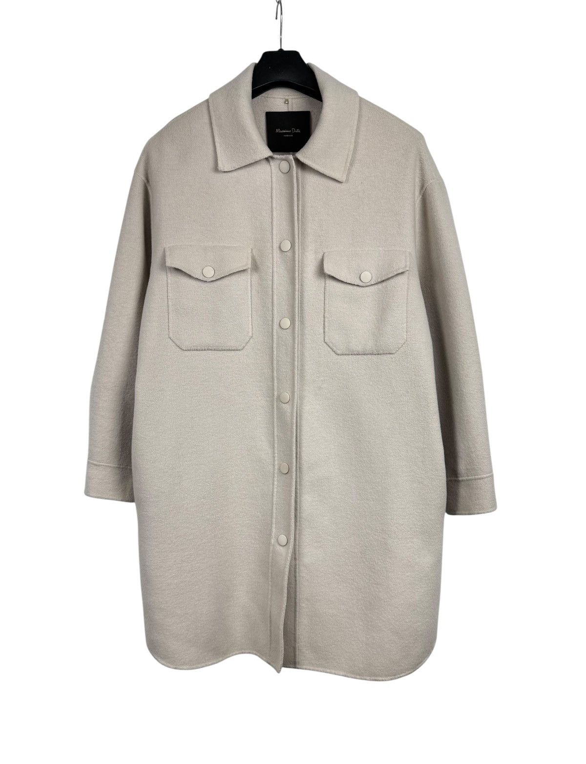 Massimo Dutti Massimo Dutti Wool Coat Collared Button Up Shaket size S Size S / US 4 / IT 40 - 13 Thumbnail