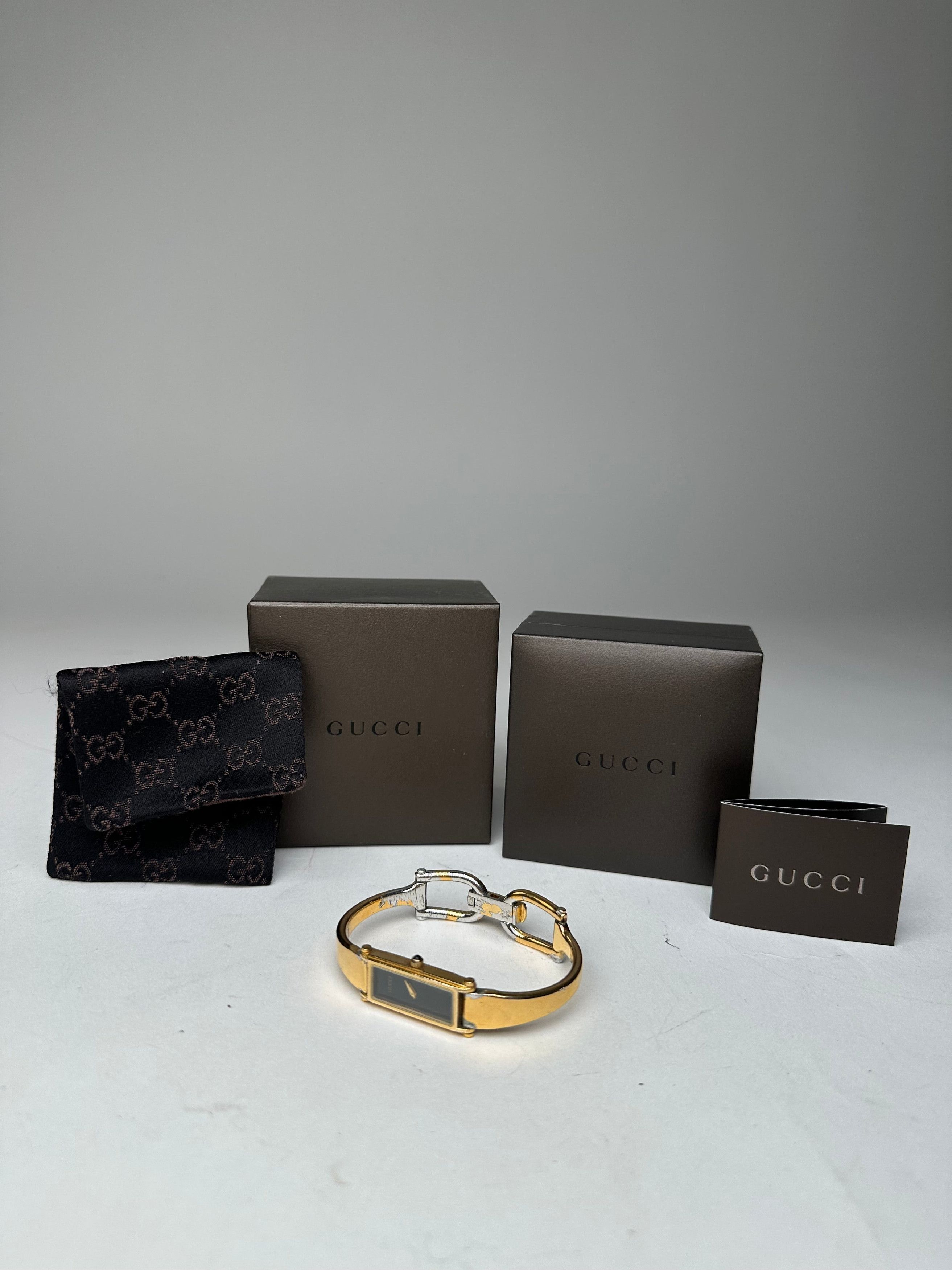 Gucci Vintage Horsebit Watch Golden Size ONE SIZE - 1 Thumbnail