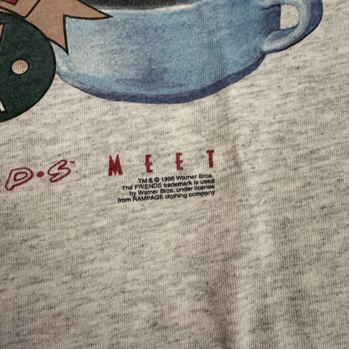 Vintage Vintage Central Perk Cafe Friends Tv Show 1996 Size US L / EU 52-54 / 3 - 4 Thumbnail