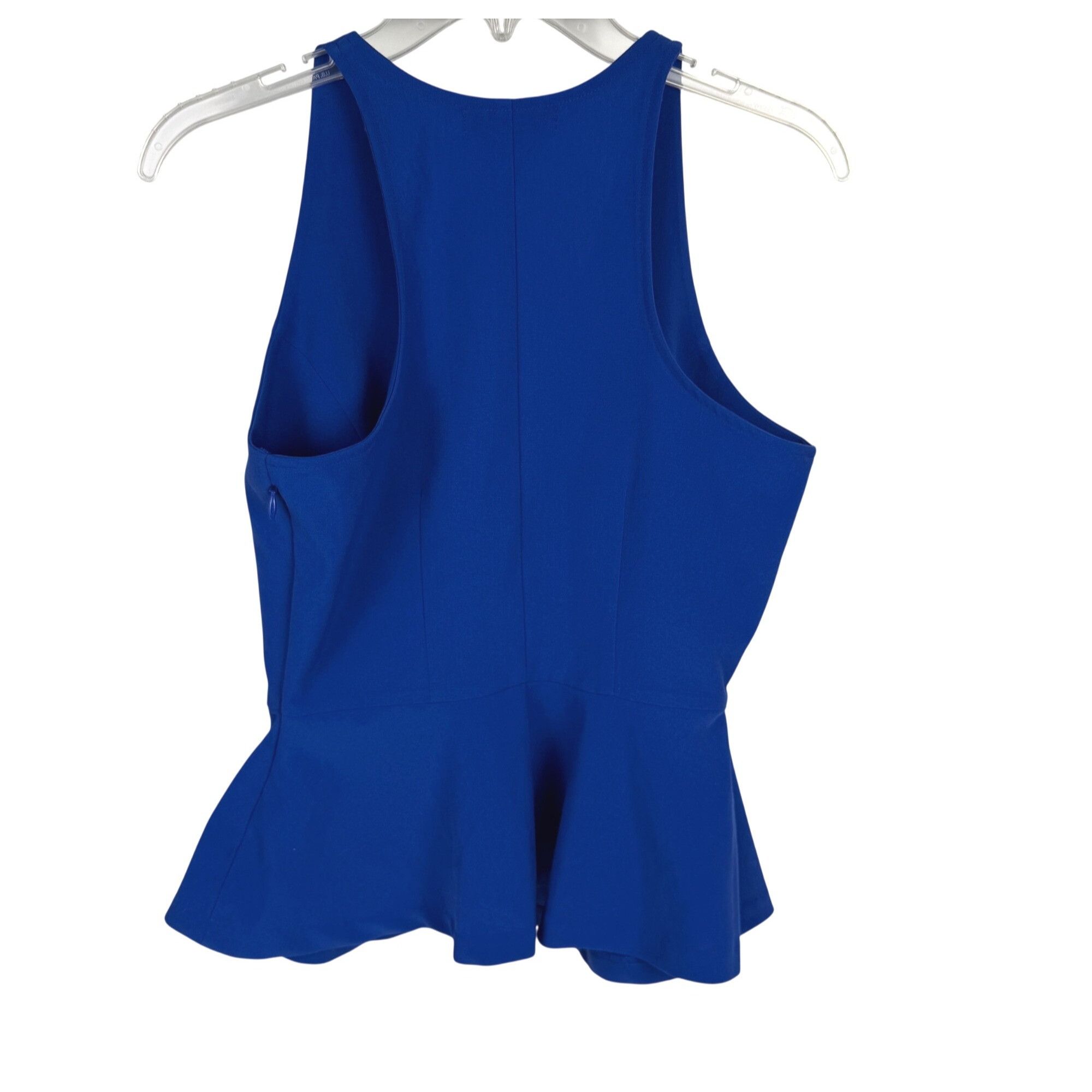 Other Arden b. Women's Sleeveless Peplum Top Royal Blue Size XS V- Size XS / US 0-2 / IT 36-38 - 3 Thumbnail