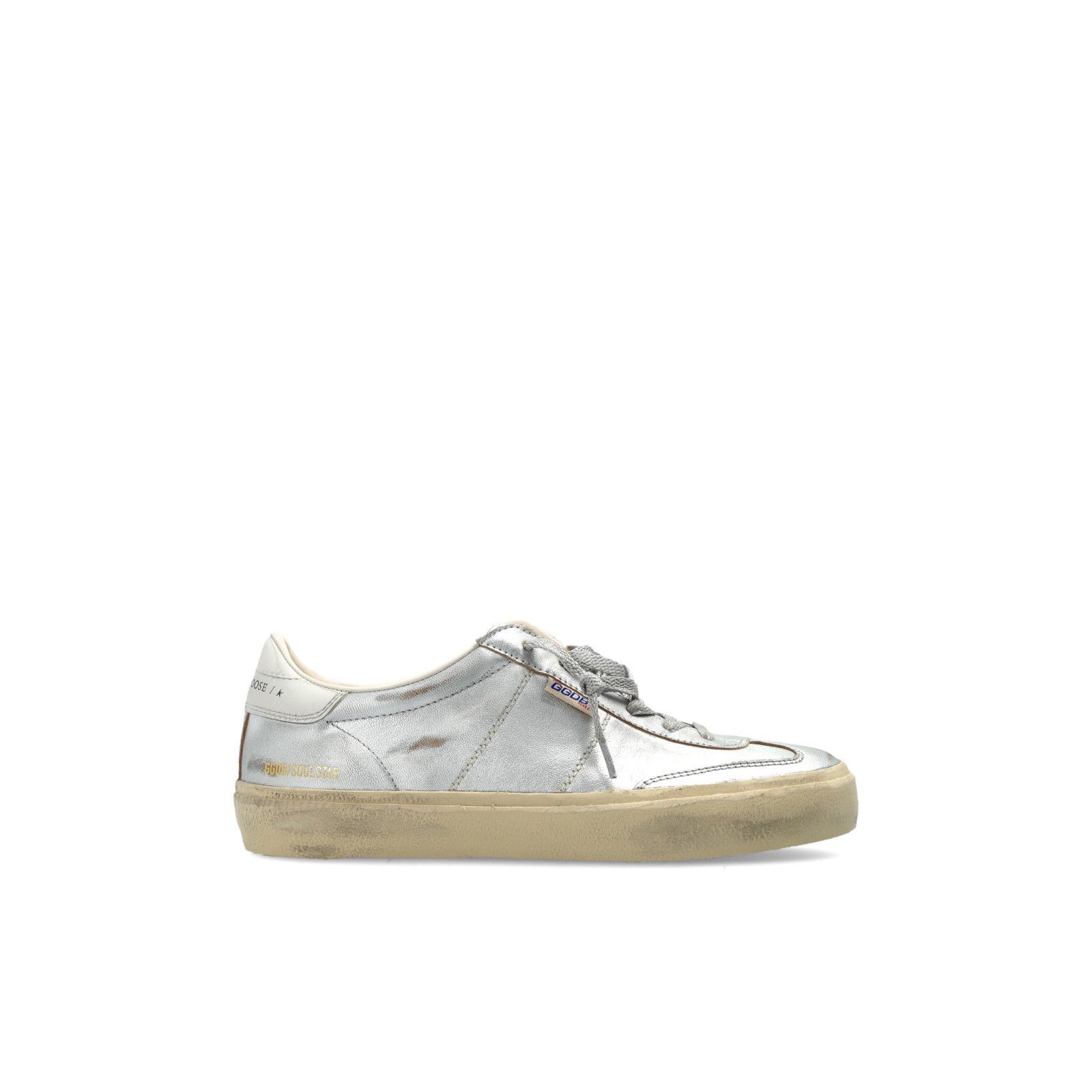GOLDEN GOOSE Soul Star Women's Silver/White Sneakers New (Wo