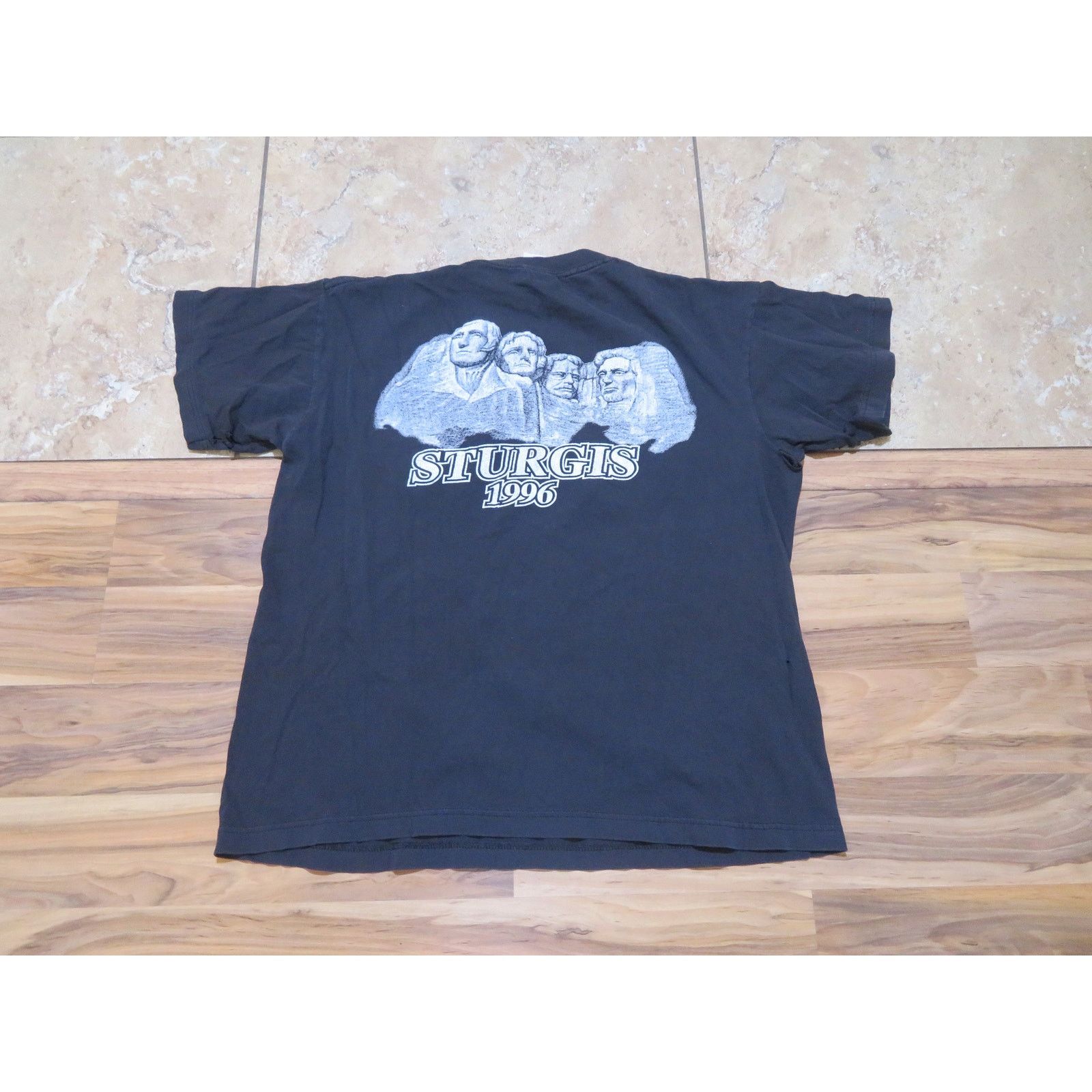 Other Vintage Sturgis 1996 Free Spirits Motorcycle Bison Sz L Size US L / EU 52-54 / 3 - 4 Thumbnail