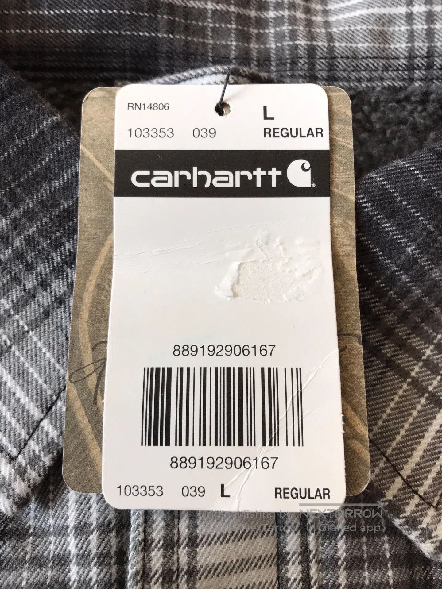 Carhartt Carhartt 103353 Shirt Jacket. Size US L / EU 52-54 / 3 - 8 Thumbnail