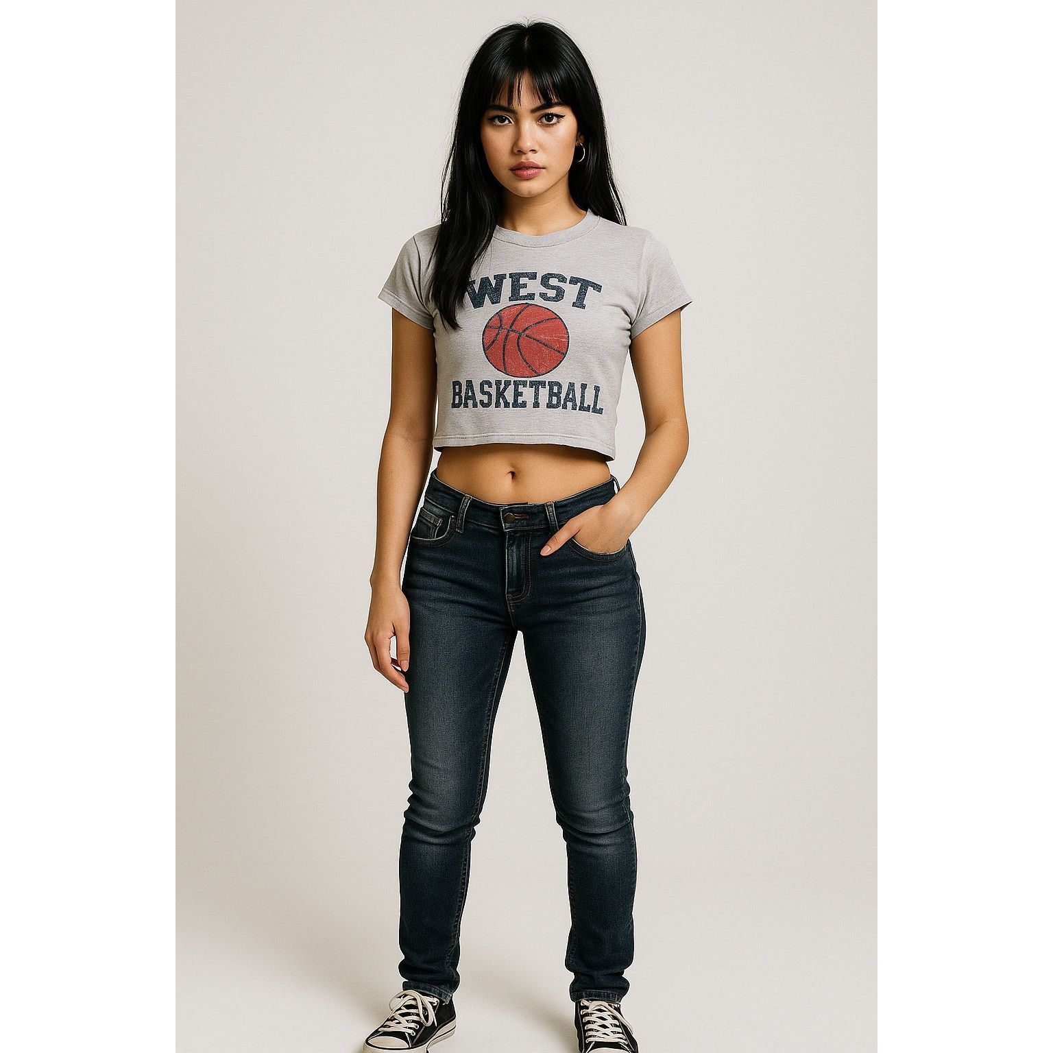 Other Y2K Dark Wash Skinny Jeans Forever Young Women’s Size 3 Size 22" - 1 Thumbnail