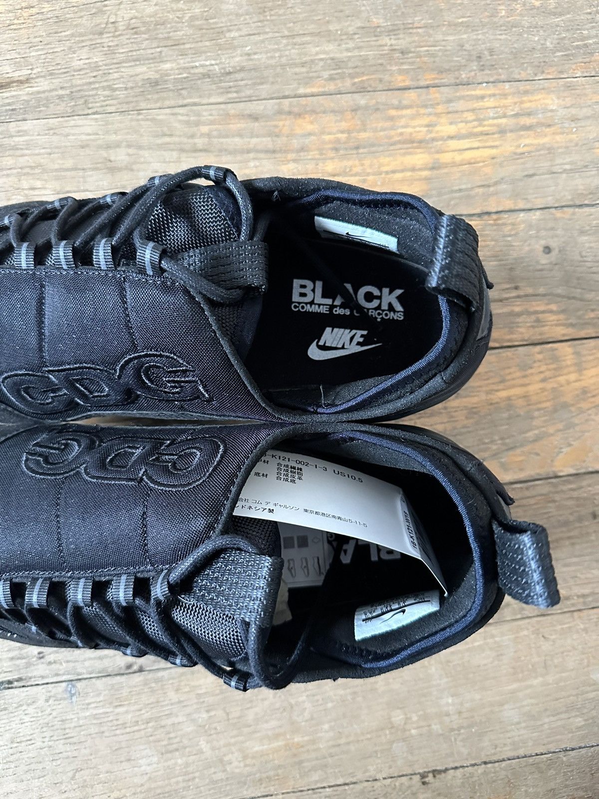 Comme des Garcons Black × Nike Nike air Footscape X CDG Black Size US 10.5 / EU 43-44 - 7 Thumbnail