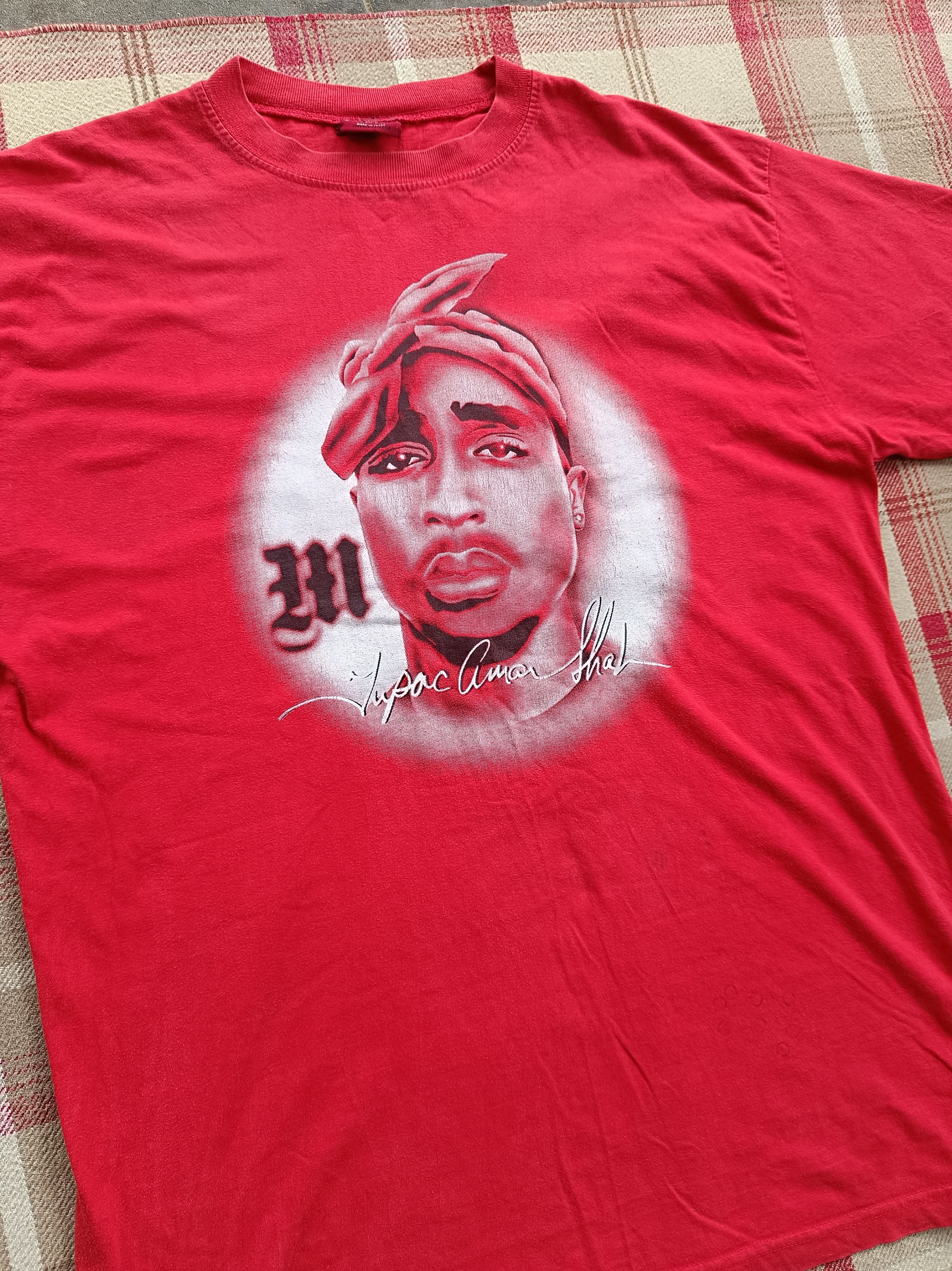 Makaveli × Rap Tees × Vintage Vintage Tupac Shakur Makaveli Branded Shirt Size US L / EU 52-54 / 3 - 6 Thumbnail