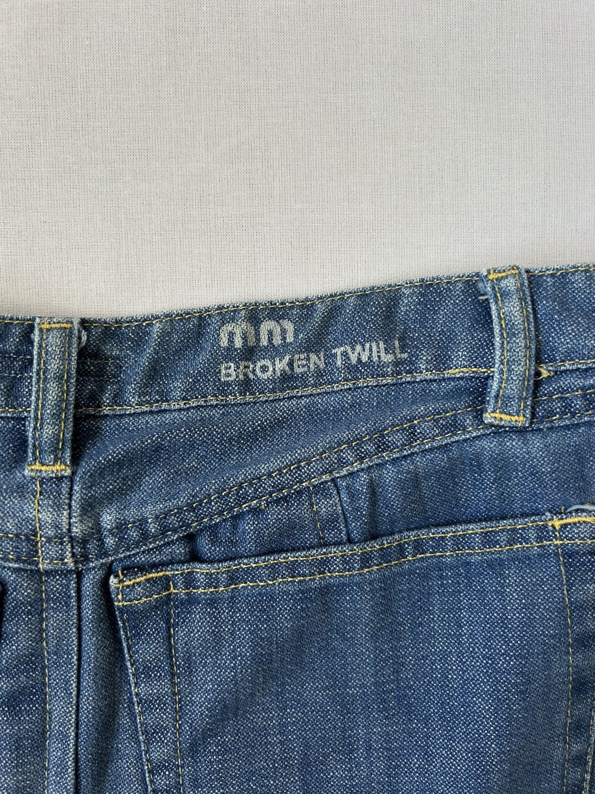 Miu Miu MIU MIU pleated denim skirt Size 29" - 7 Thumbnail