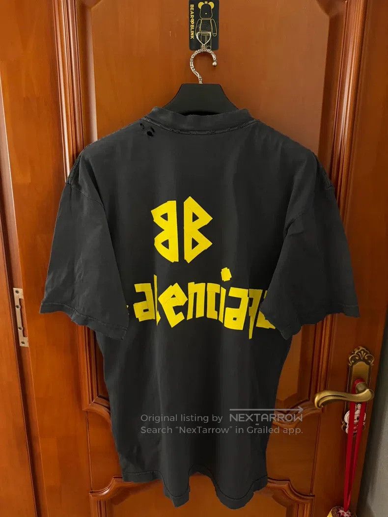Balenciaga Balenciaga Tape Short Sleeve Size US XS / EU 42 / 0 - 2 Thumbnail