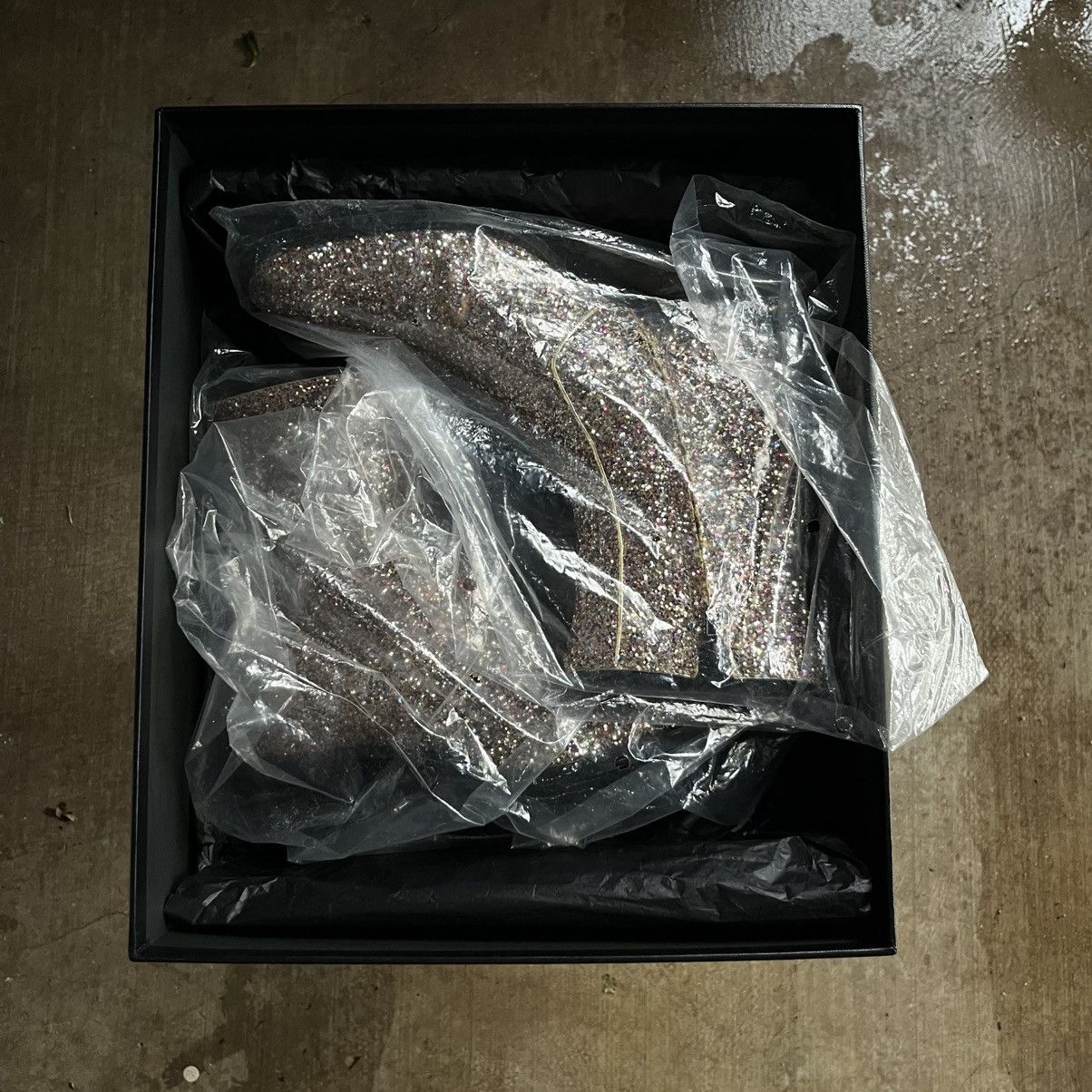 Saint Laurent Paris Saint Laurent Spring/Summer 2016 Glitter Hedi Slimane Boots Size US 6 / EU 39 - 11 Thumbnail