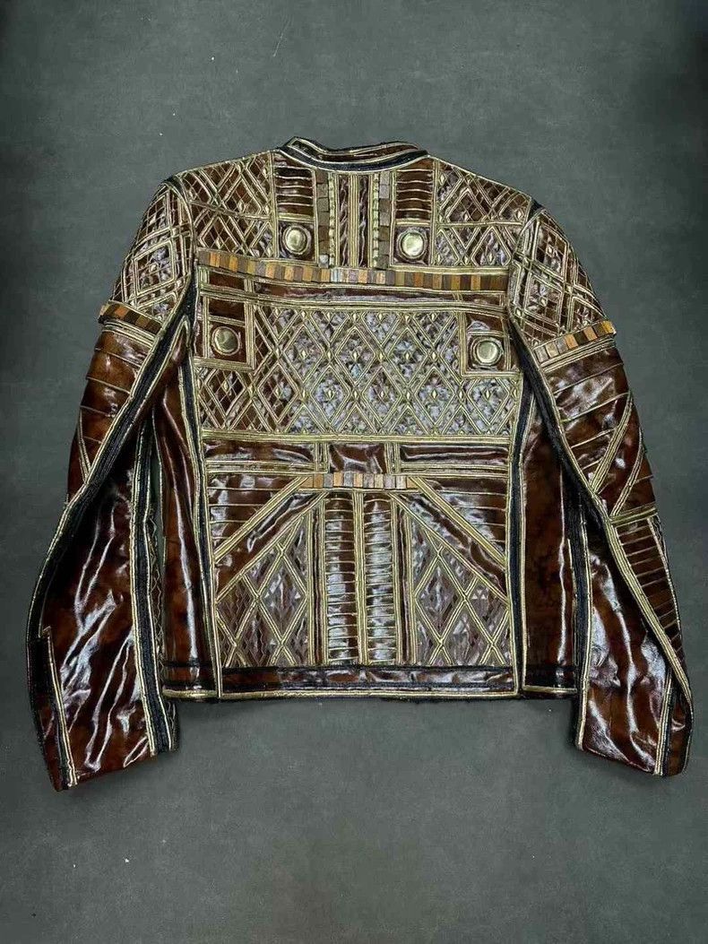 Balmain Balmain Main Line Full Leather Court Jacket-2507 Size US M / EU 48-50 / 2 - 2 Thumbnail