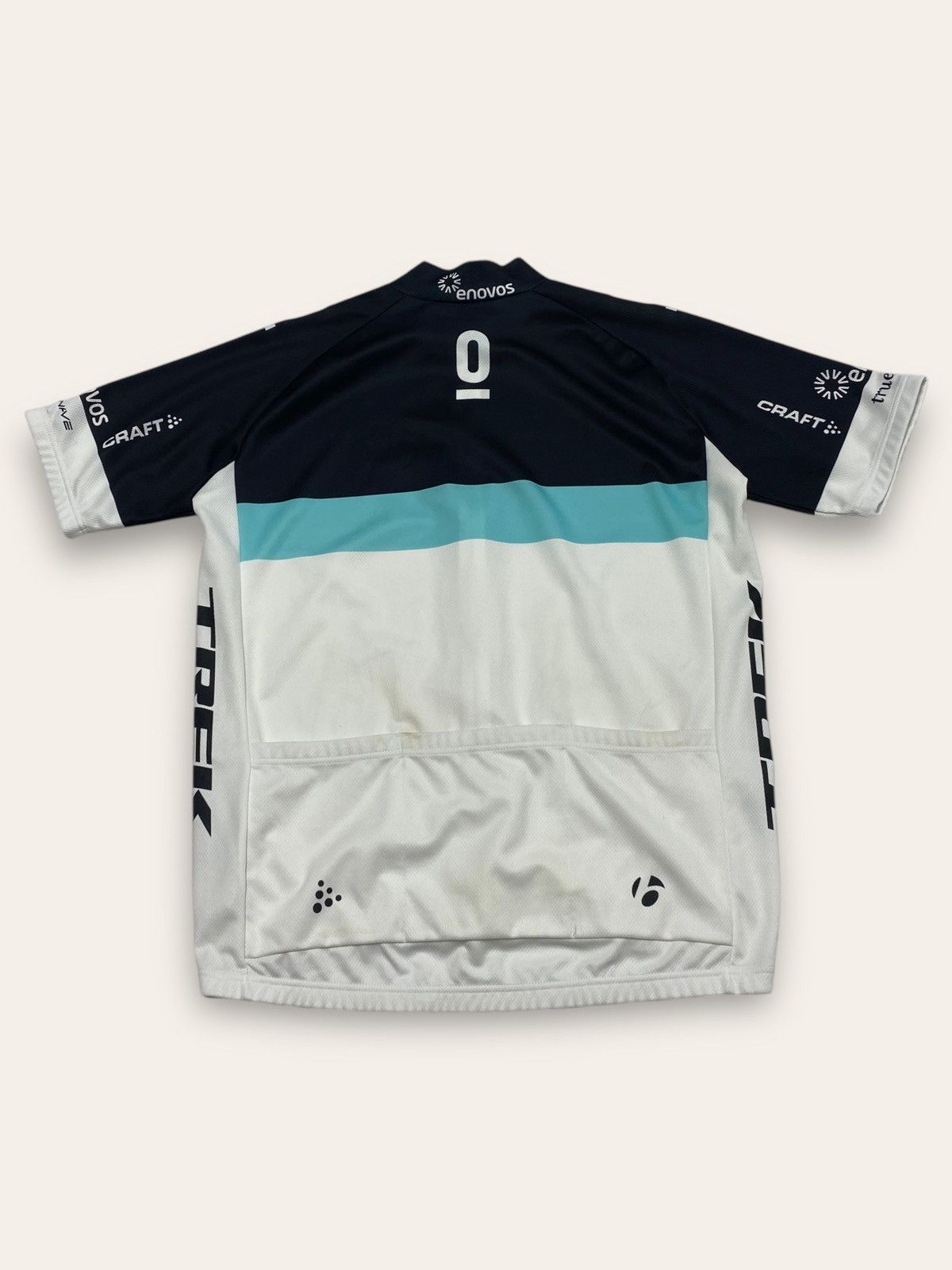 Bicycle Vintage CRAFT Bicycle Marathon Zip Jersey Many Sponsors Y2K Size US M / EU 48-50 / 2 - 7 Thumbnail