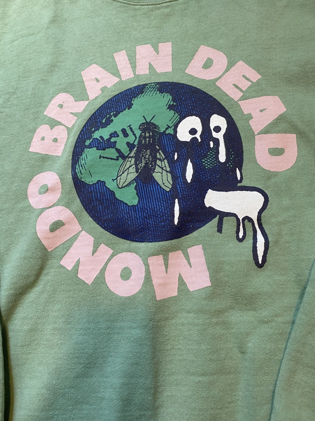 Brain Dead × Designer BRAIN DEAD MONDO CREW SWEATSHIRT Size US S / EU 44-46 / 1 - 3 Thumbnail